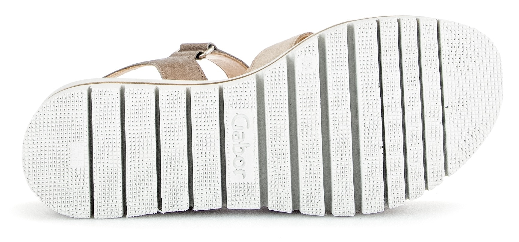 Gabor Keilsandalette, Sommerschuh, Sandale, Keilabsatz, mit drei Klettverschlüssen
