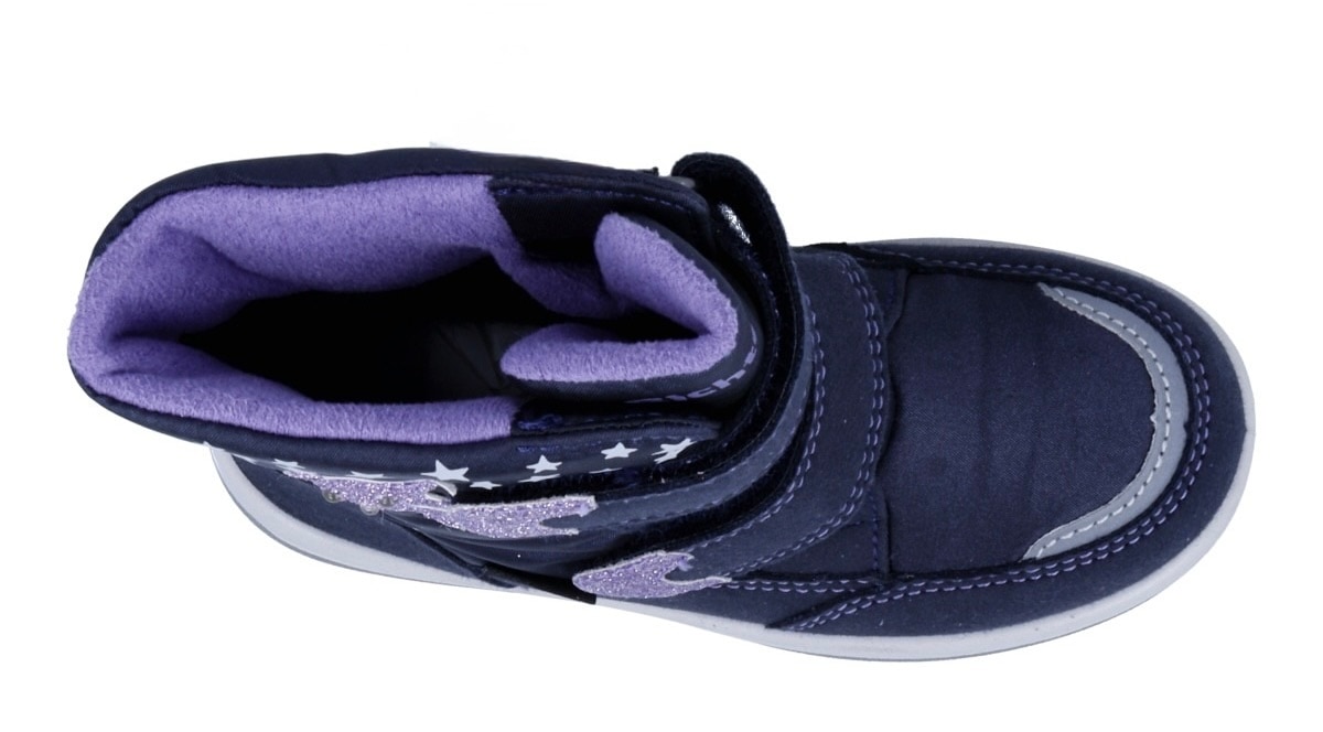 Richter Winterstiefel »Husky 2.0«, Klettschuh mit Blinkfunktion, Größenschablone zum Download