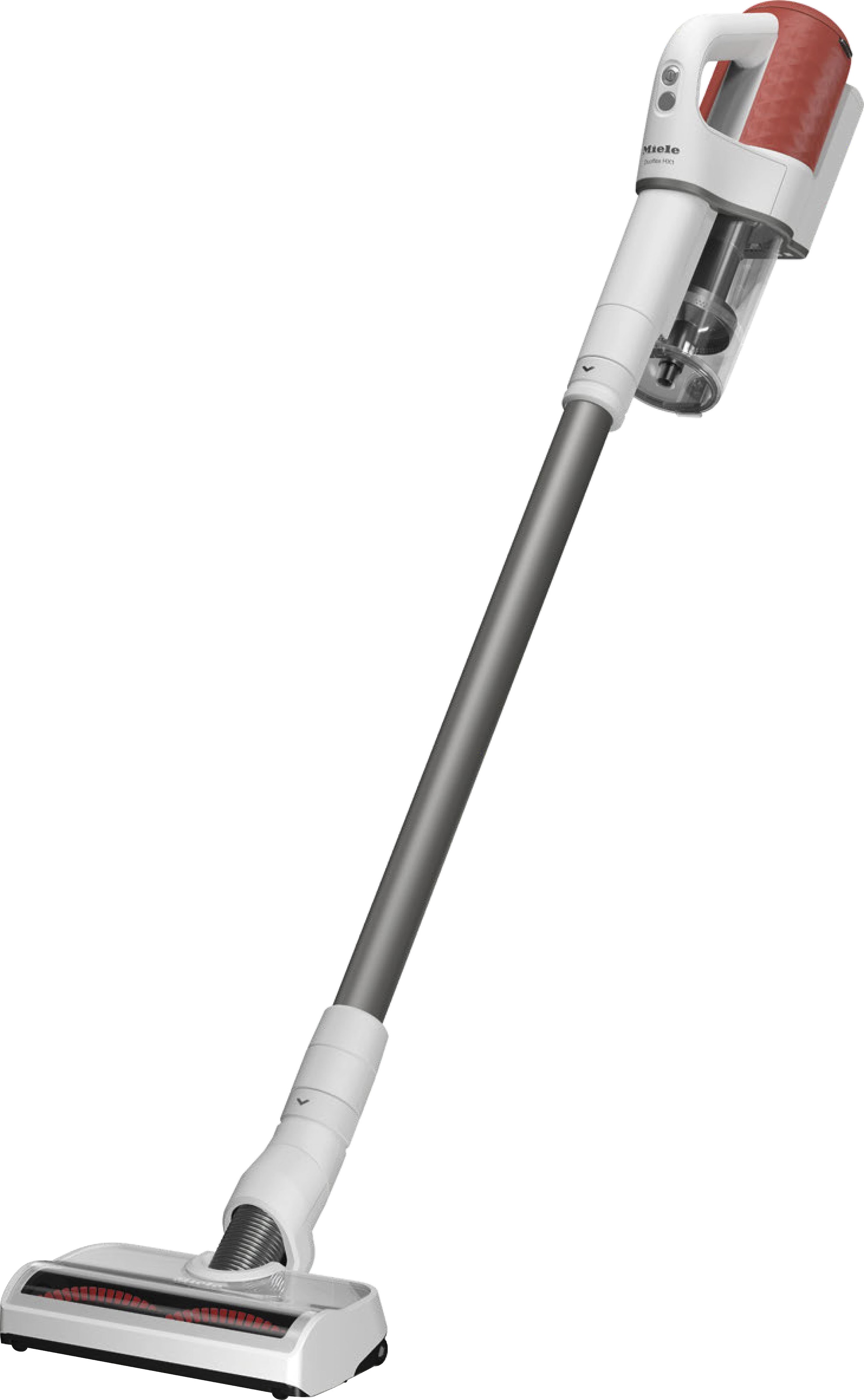 Miele Akku-Handstaubsauger »Duoflex HX1 Akku Staubsauger, 2in1-Funktion, 3,15 kg leicht,«, Brilliantweiß Spacegrey Terrarot