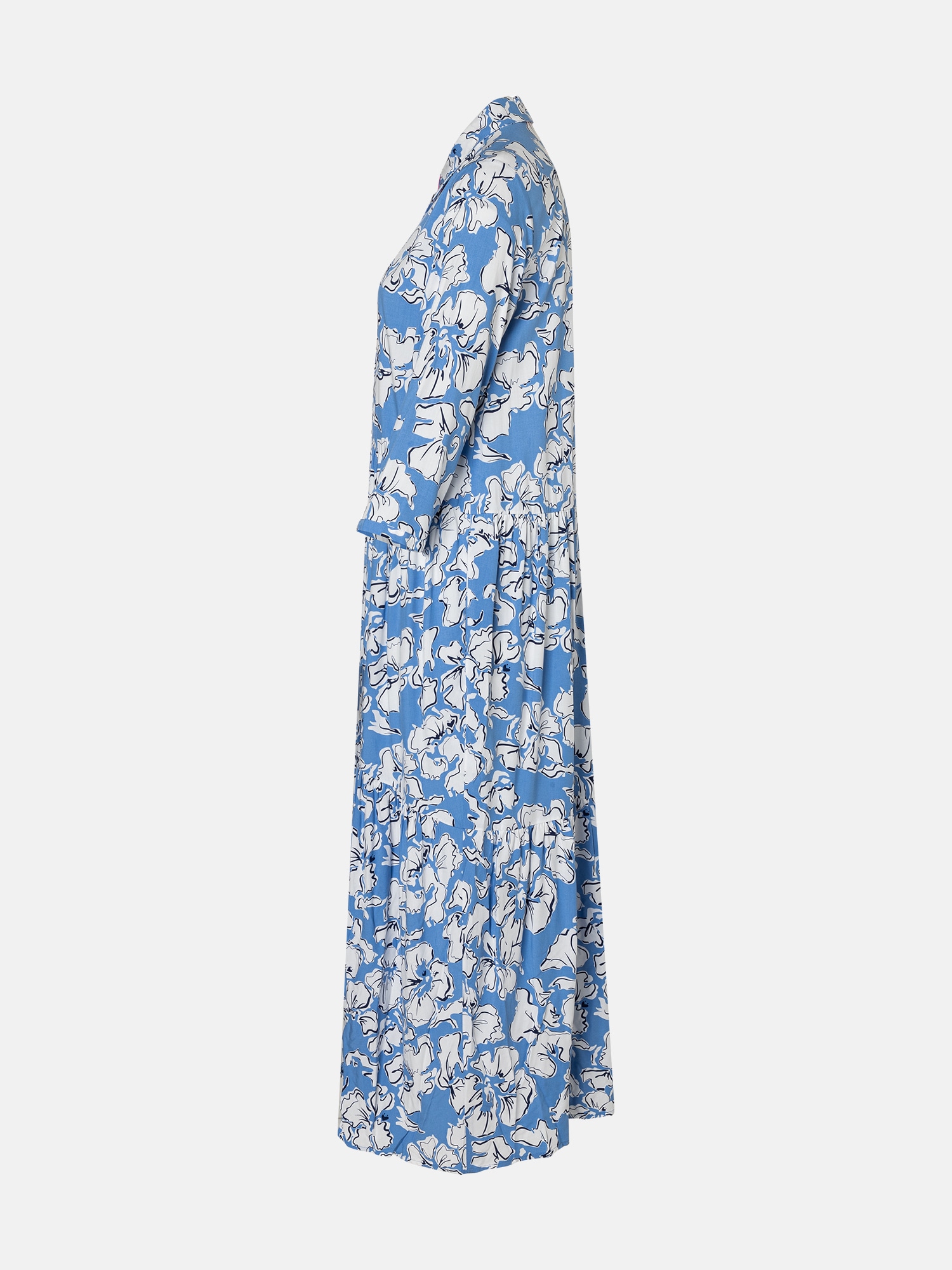 Lieblingsstück Sommerkleid »RorabethL« mit Hemblusenkragen, 3/4-Ärmel