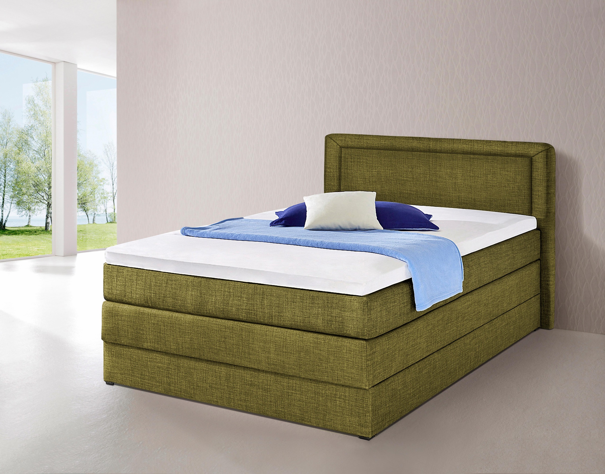 Bild von hapo Boxspringbett, mit Bettkasten