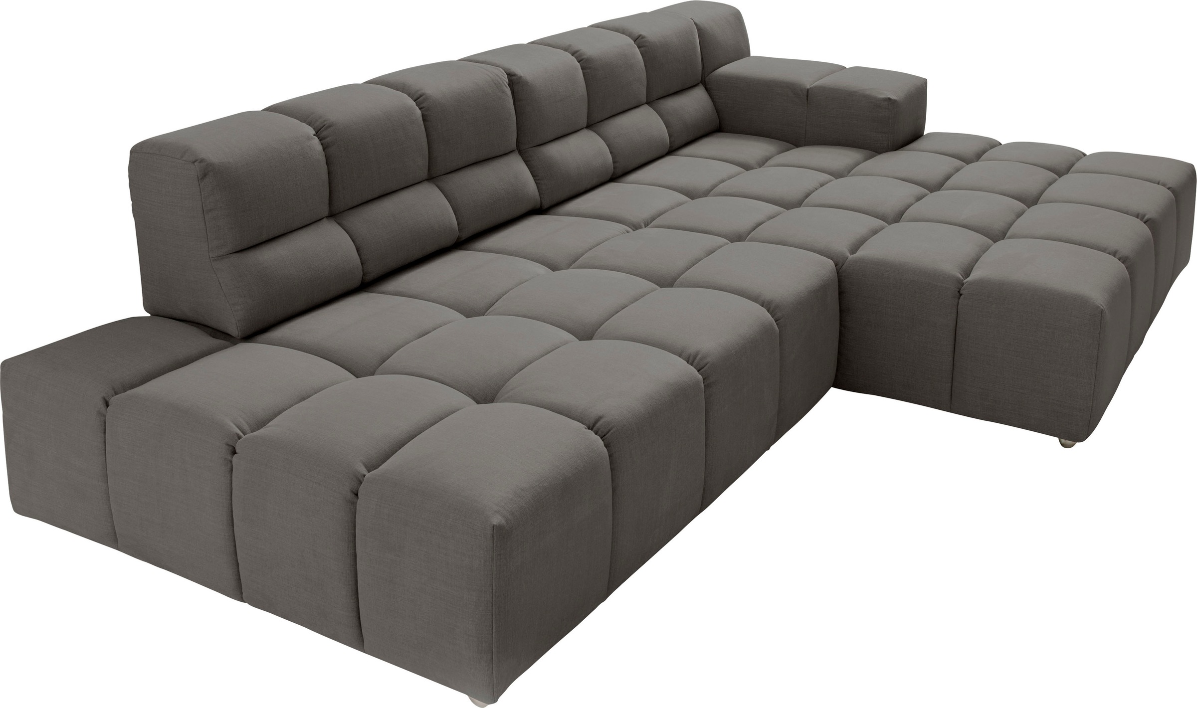 designwerk Ecksofa »Temple L-Form, tolles Designsofa«, mit Sitztiefenverstellung