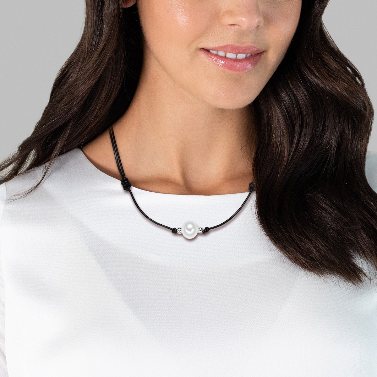 Valero Pearls Kette mit Anhänger »X692«, (1 tlg.), aus Süßwasser-Zuchtperlen