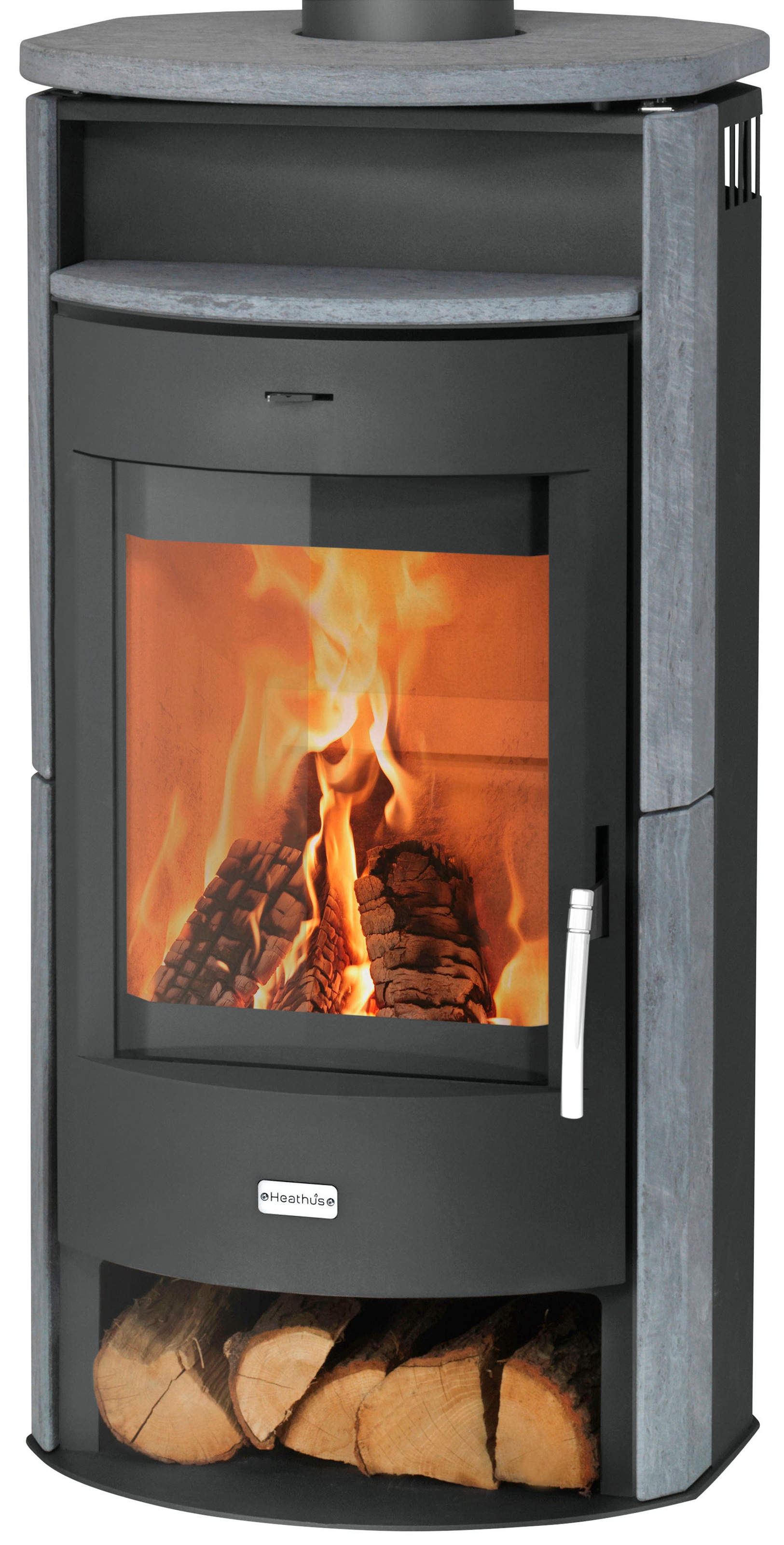 Fireplace Kaminofen »Heathus MAIA Speckstein«, Tee- und Holzfach günstig online kaufen