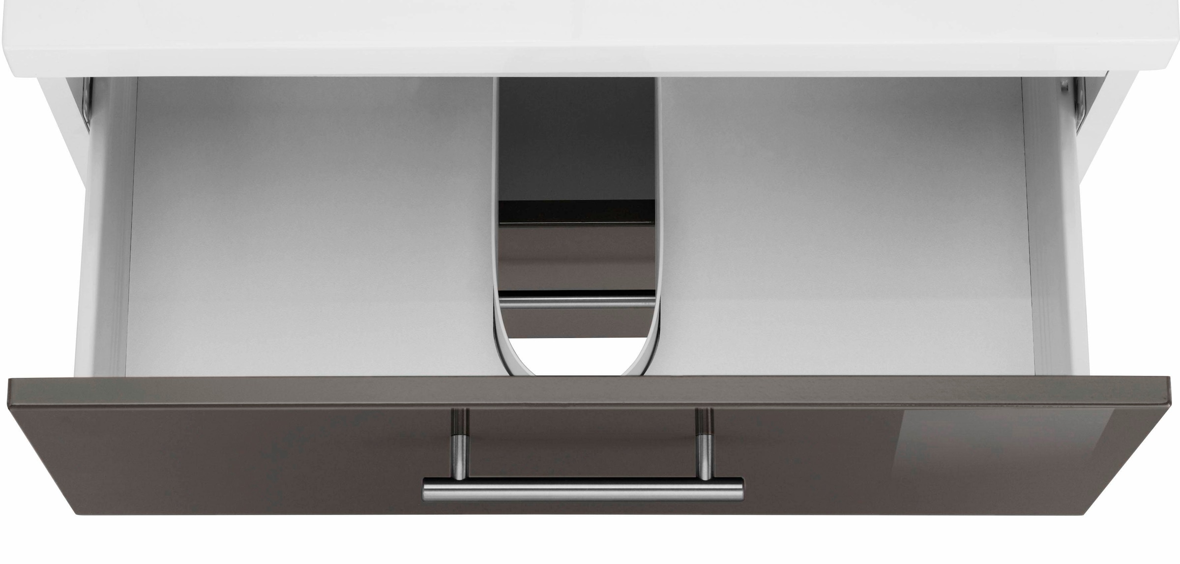 welltime Waschbeckenunterschrank »Venedig«, Badmöbel, Waschtisch inkl. Waschbecken, Breite 60 cm