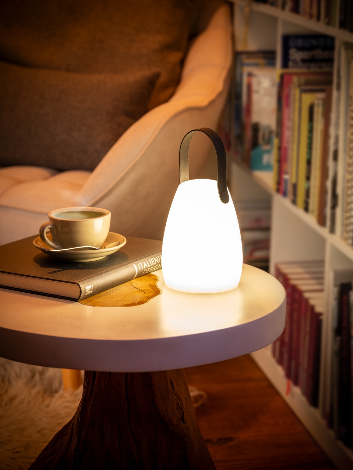 APS Tischleuchte »NIELS« 1 Stk. RGB   warmweiß - kaltweiß kabellose Leuchte günstig online kaufen