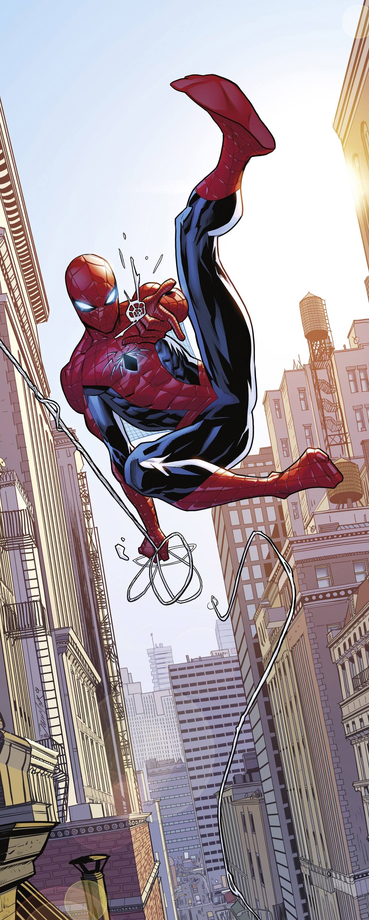 Komar Kindertapete »Marvel Spider-Man Swinging«, bedruckt günstig online kaufen