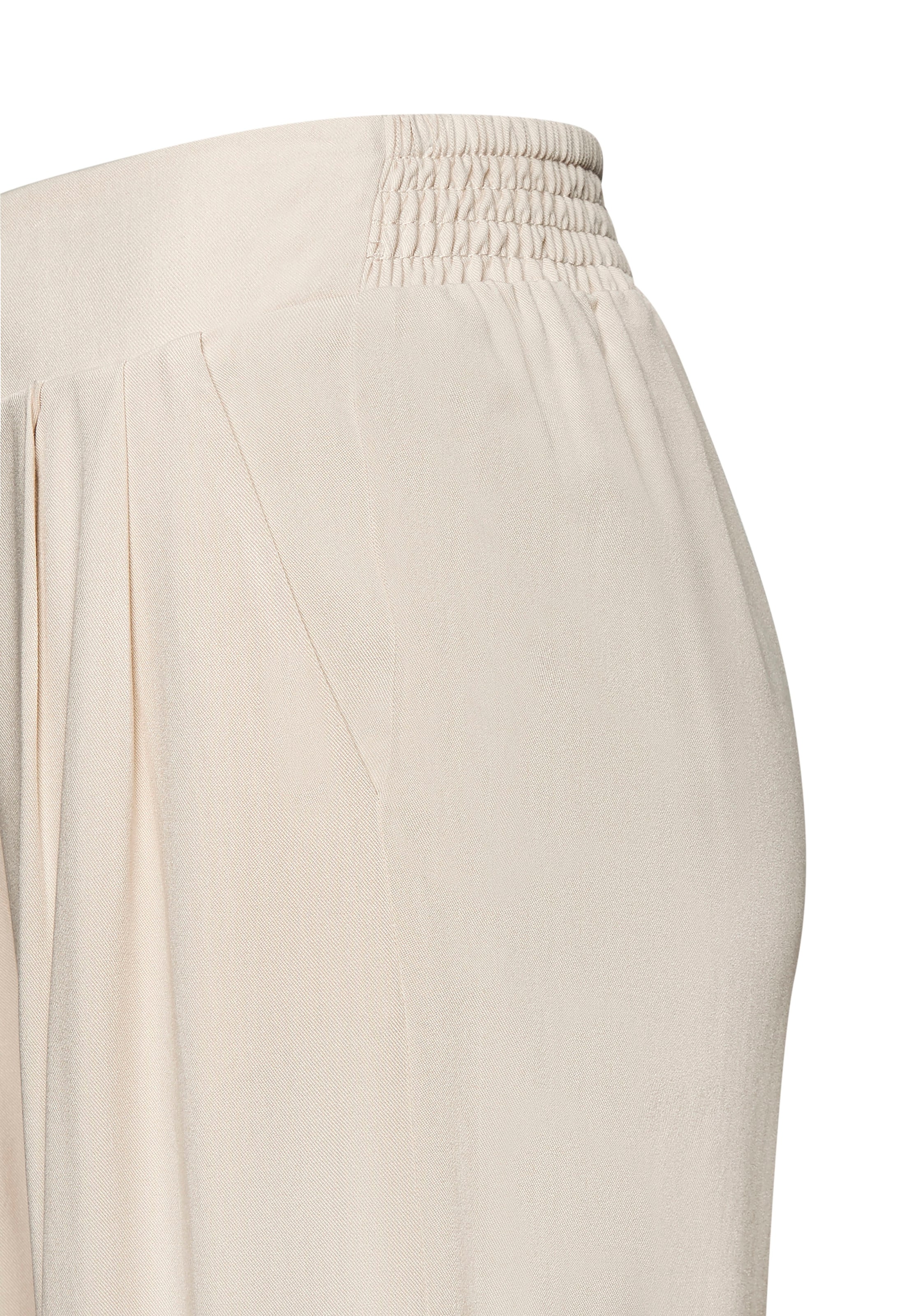 Vivance Palazzohose, mit Zierkette, Bundfaltenhosen, Schlupfhose, elegant