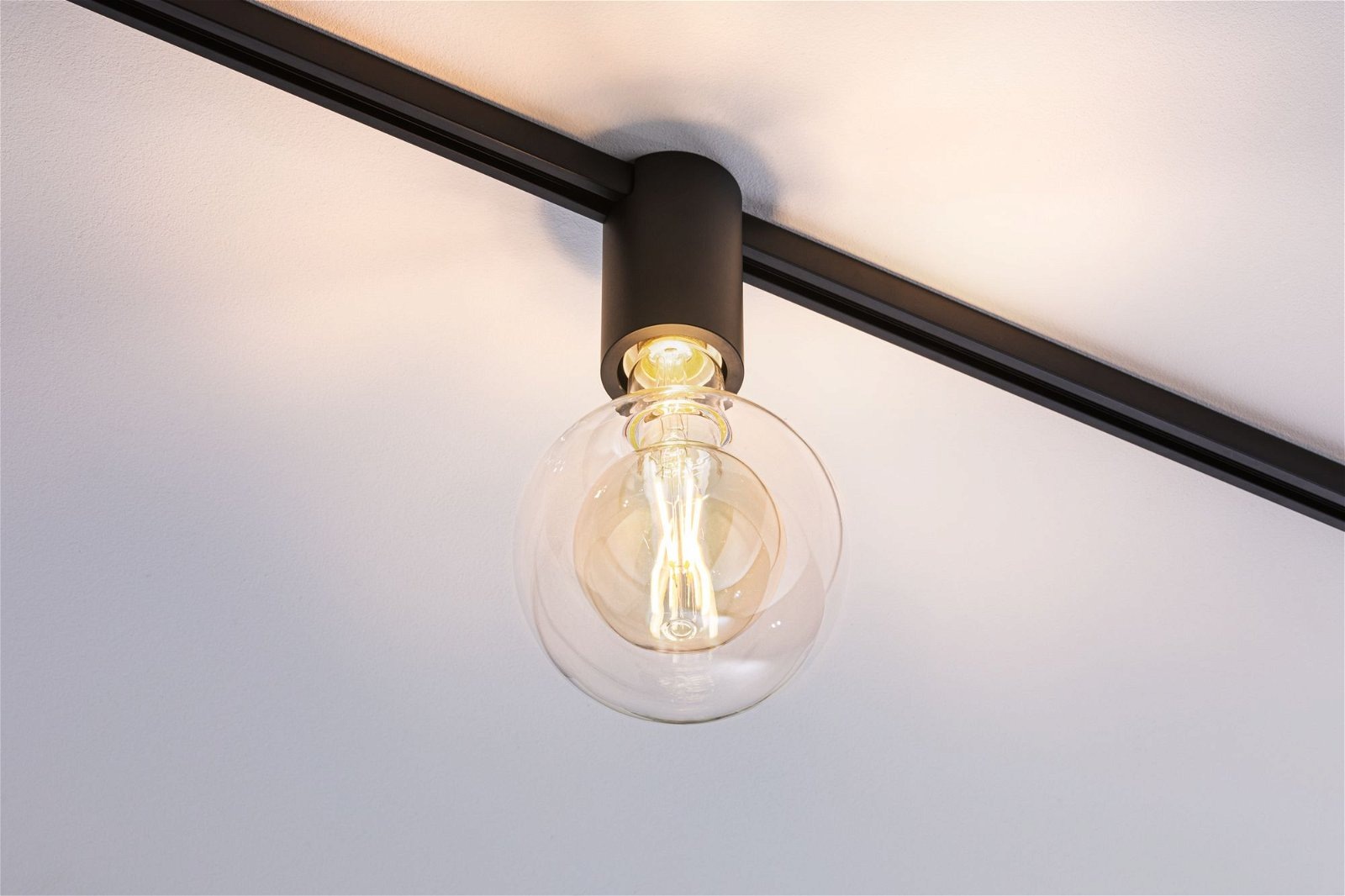 Paulmann Schienensystem-Leuchten »URail Schienenspot Socket Einzelspot E27 max. 20W 230V«, dimmbar