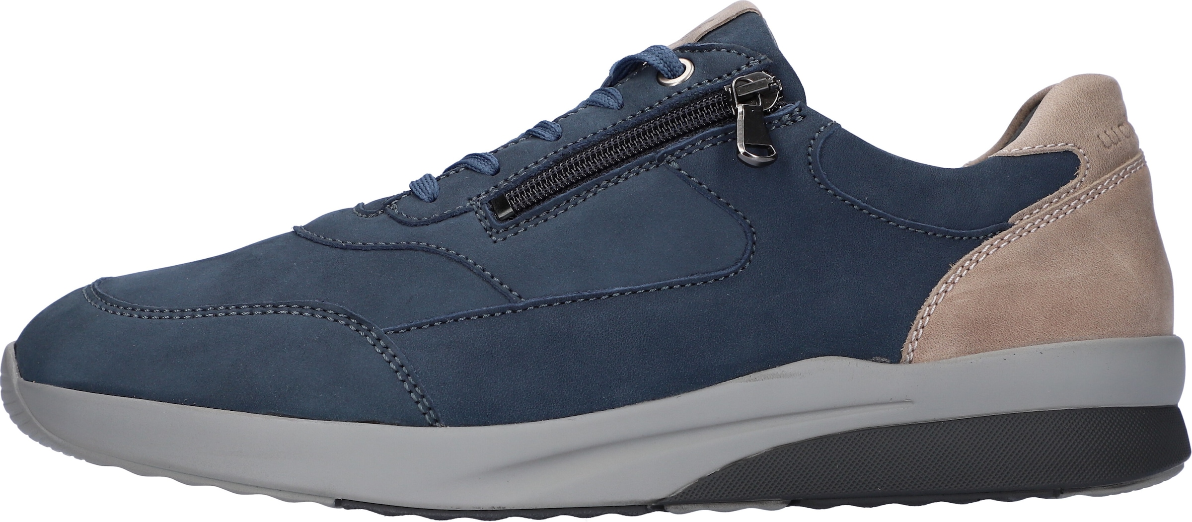 Waldläufer Sneaker »K-Fabian«, mit Reißverschluss, H-Weite, Freizeitschuh, Halbschuh, Schnürschuh