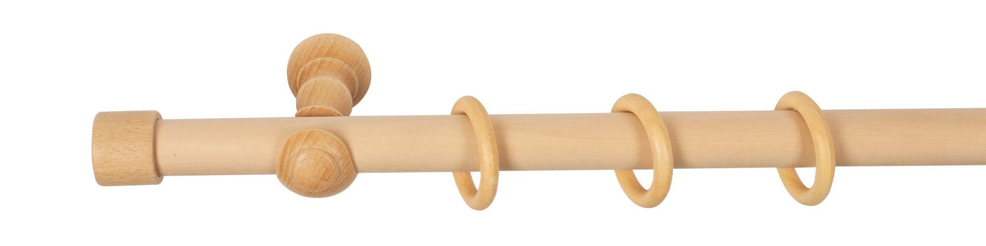 SN DECO GROUP Gardinenstange »Cafiro«, 1 läufig-läufig, Fixmaß