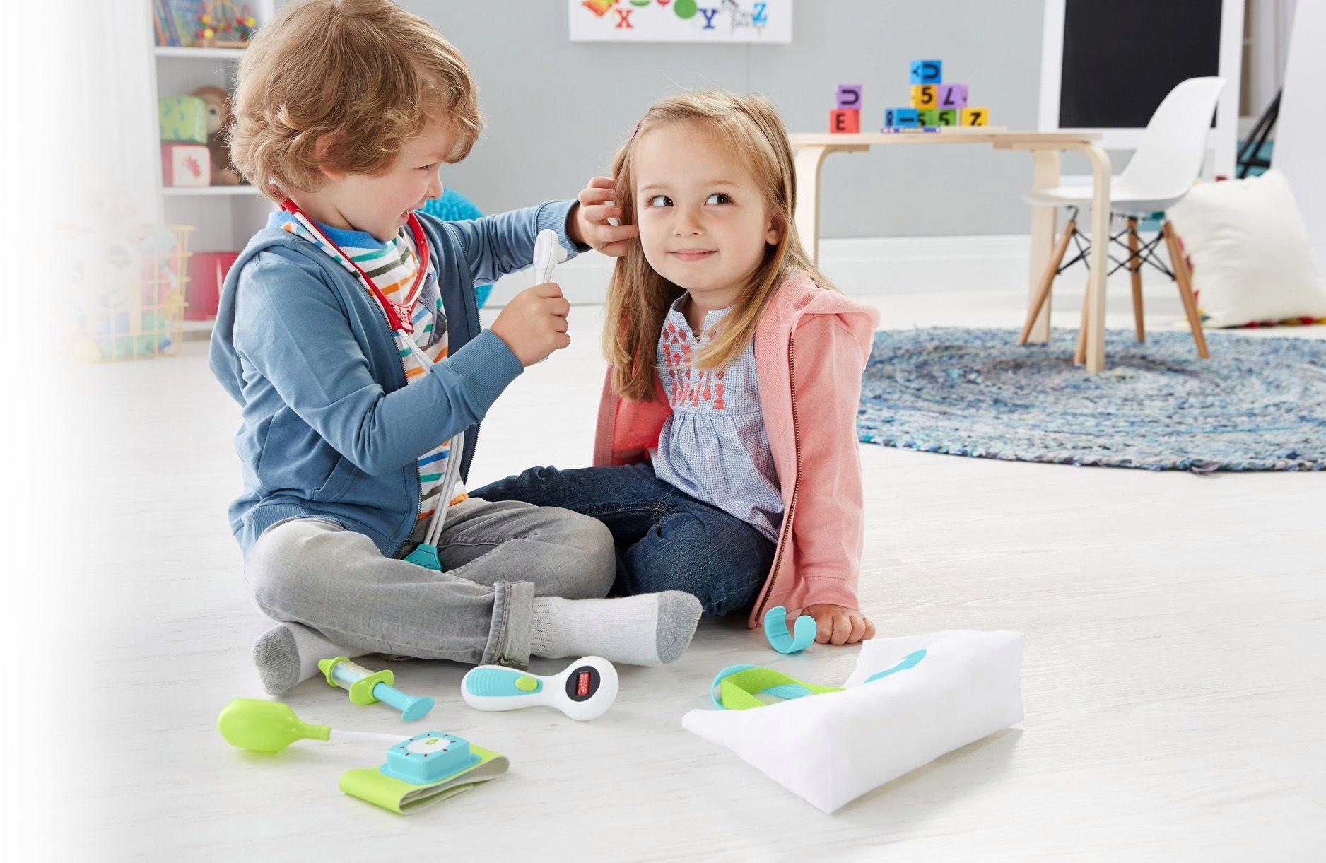 Fisher-Price® Spielzeug-Arztkoffer »Arzttasche«, (7 tlg.)