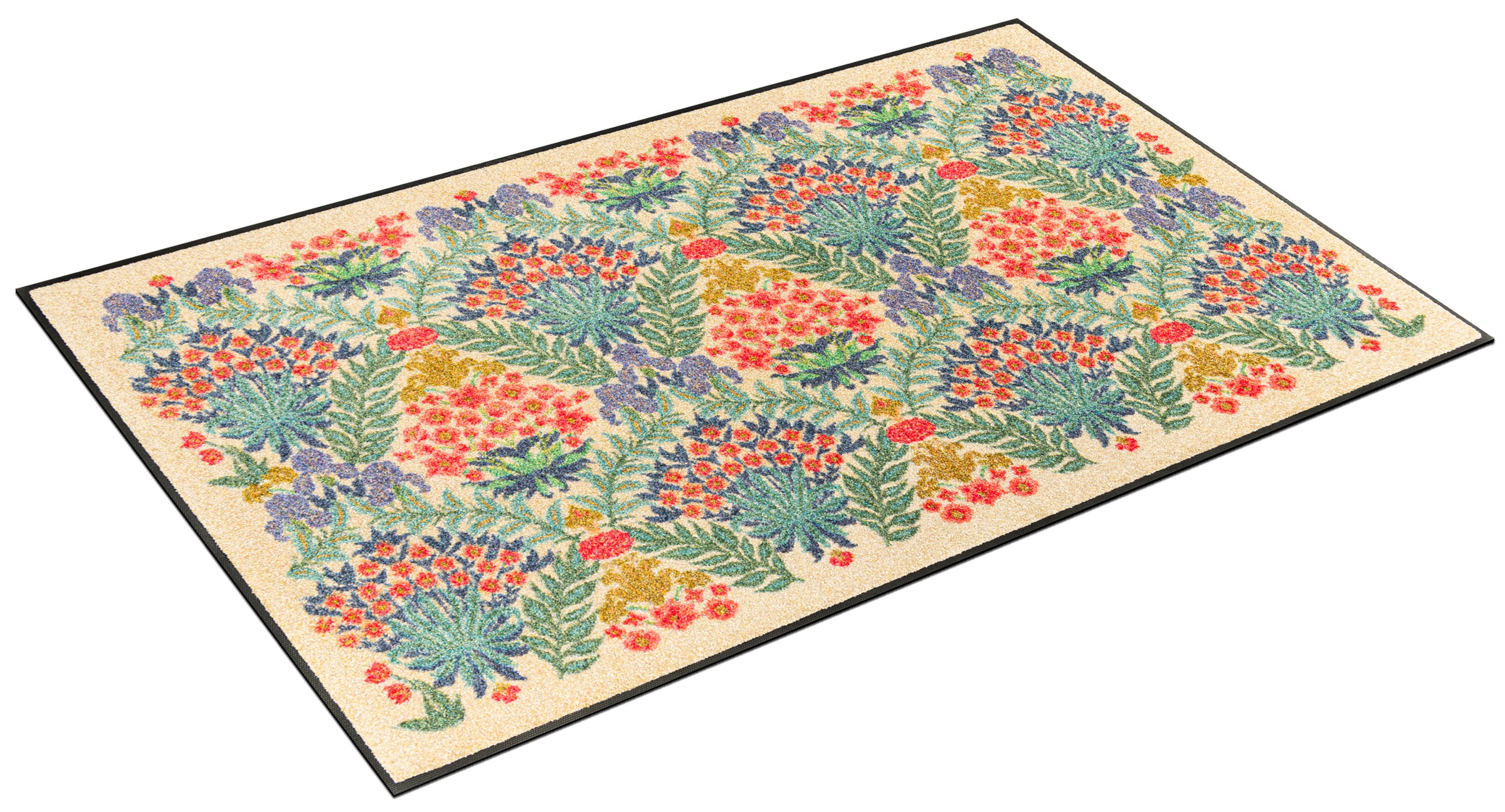 wash+dry by Kleen-Tex Fußmatte »Flower Bouquet Daylight« rechteckig 7 mm Höhe auch als Läufer erhätlich, waschbar und trocknergeeignet