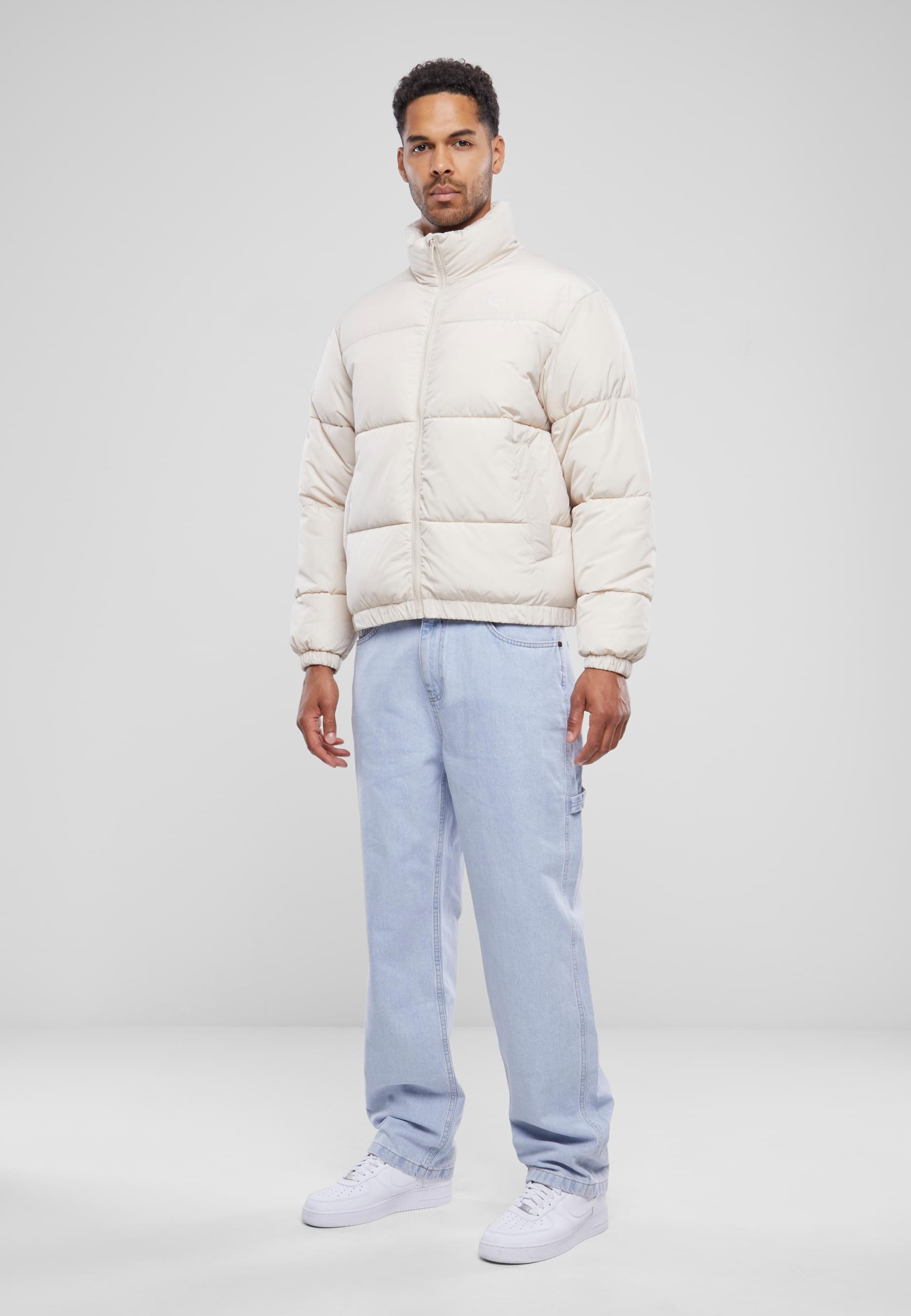 Karl Kani Winterjacke »Karl Kani Herren KM233-052-4 KK Chest Signature Puffer Jacket« 1 Stk. tlg. ohne Kapuze