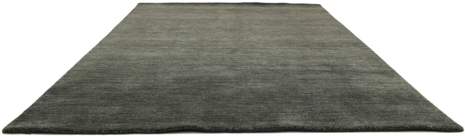 morgenland Wollteppich »Uni - Gabbeh Teppich - Softy«, rechteckig, 1,6 mm Höhe, Gabbeh Optik, Uni Farben, reine Wolle, sehr weicher Flor, Wohnzimmer