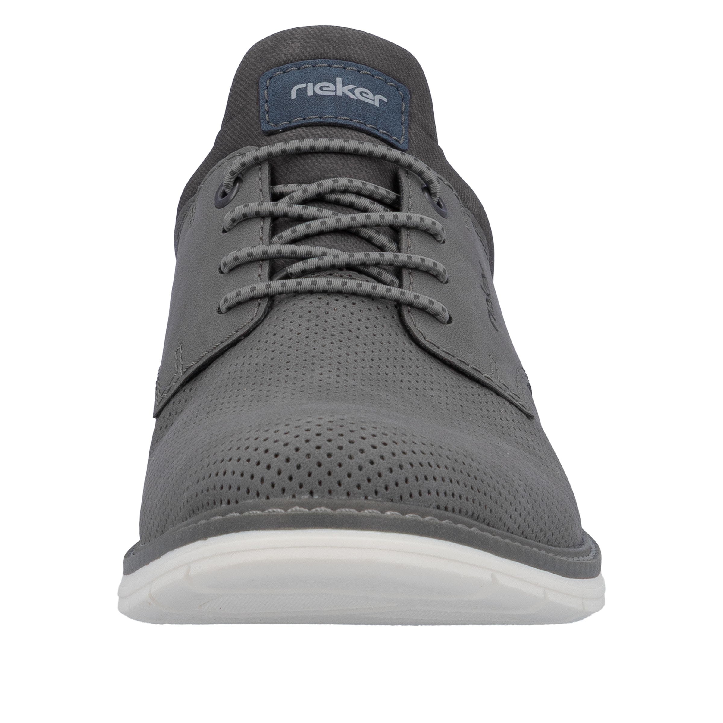 Rieker Slip-On Sneaker  Schlupfschuh, Halbschuh, Freizeitschuh mit Prägung