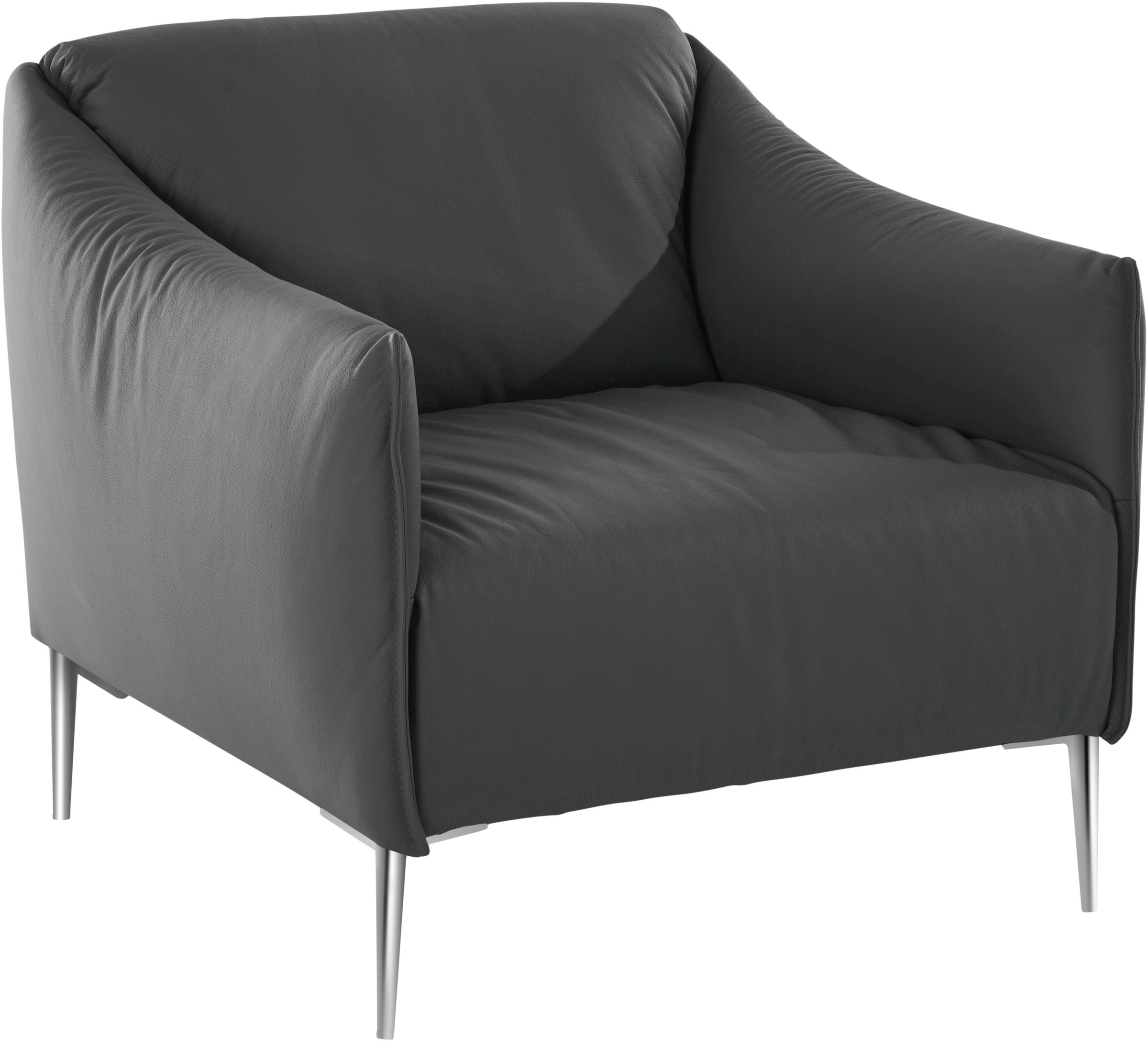 W.SCHILLIG Cocktailsessel »sally«, mit Metallfüßen in Chrom glänzend