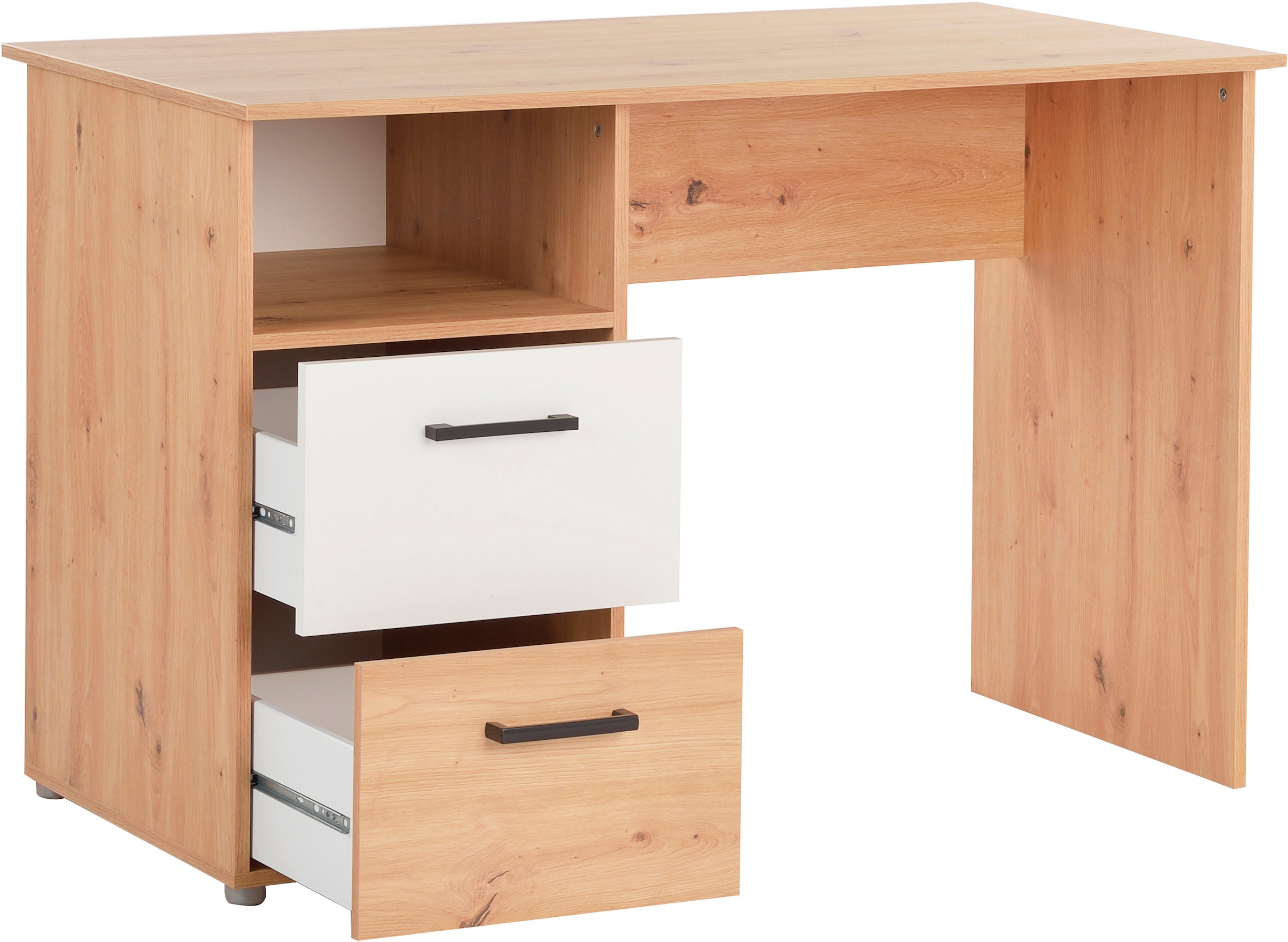 arthur berndt Jugendzimmer-Set »»Bente« 5-teilig« 5 tlg. Artisan Oak Nb/Weiß