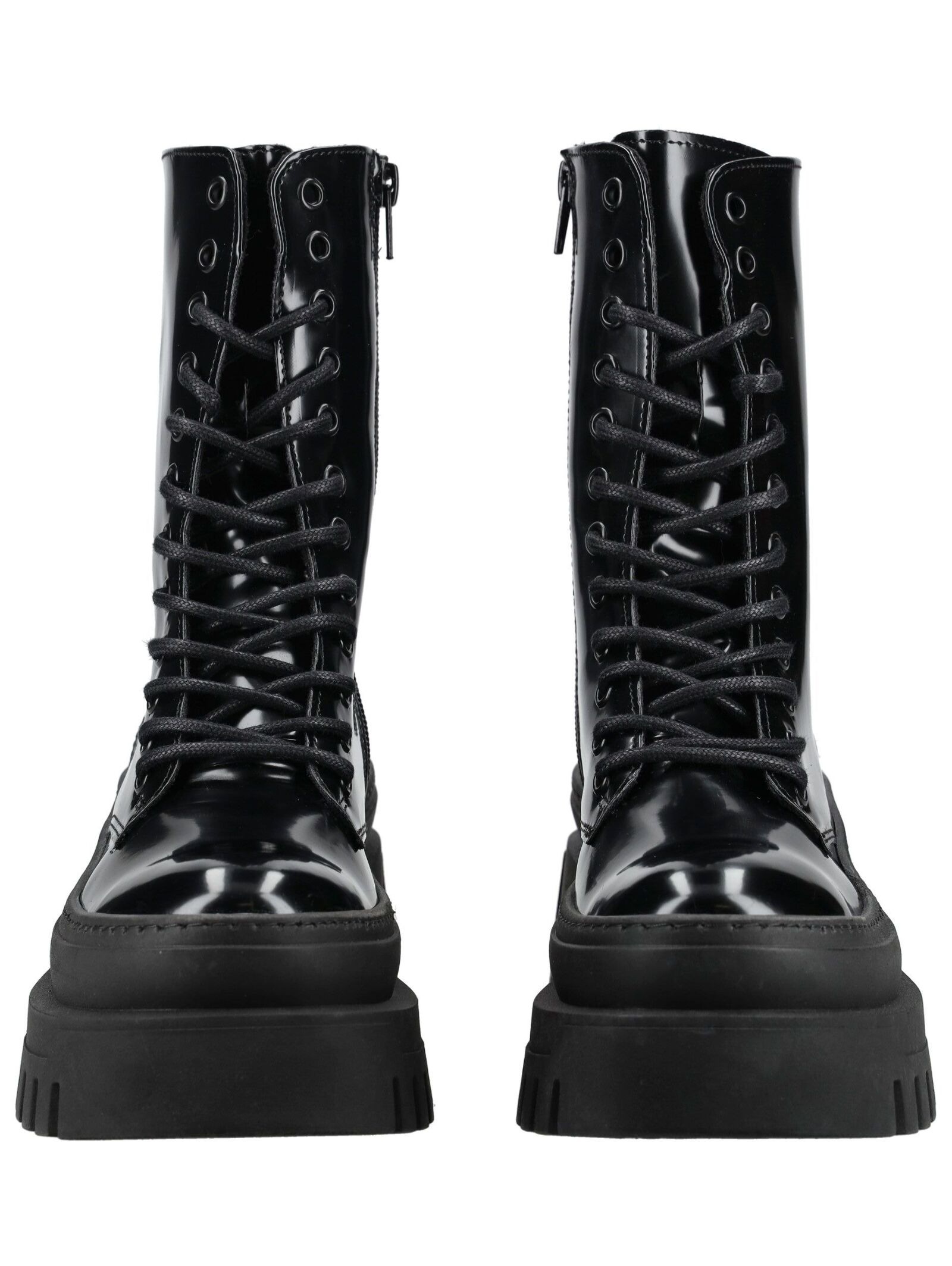 STEVE MADDEN Schnürstiefelette »STEVE MADDEN Stiefelette Lederimitat«
