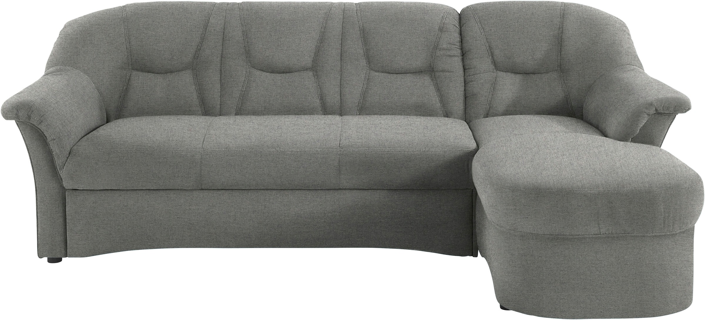 DOMO collection Ecksofa »Sarafina zeitlos und komfortabel, optional mit Federkern, L-Form«, wahlweise mit Bettfunktion