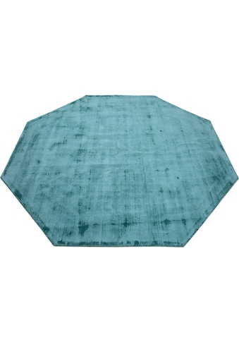my home Teppich »Shirley«, achteckig, 9 mm Höhe, Handweb Teppich, aus weicher Viskose,... kaufen