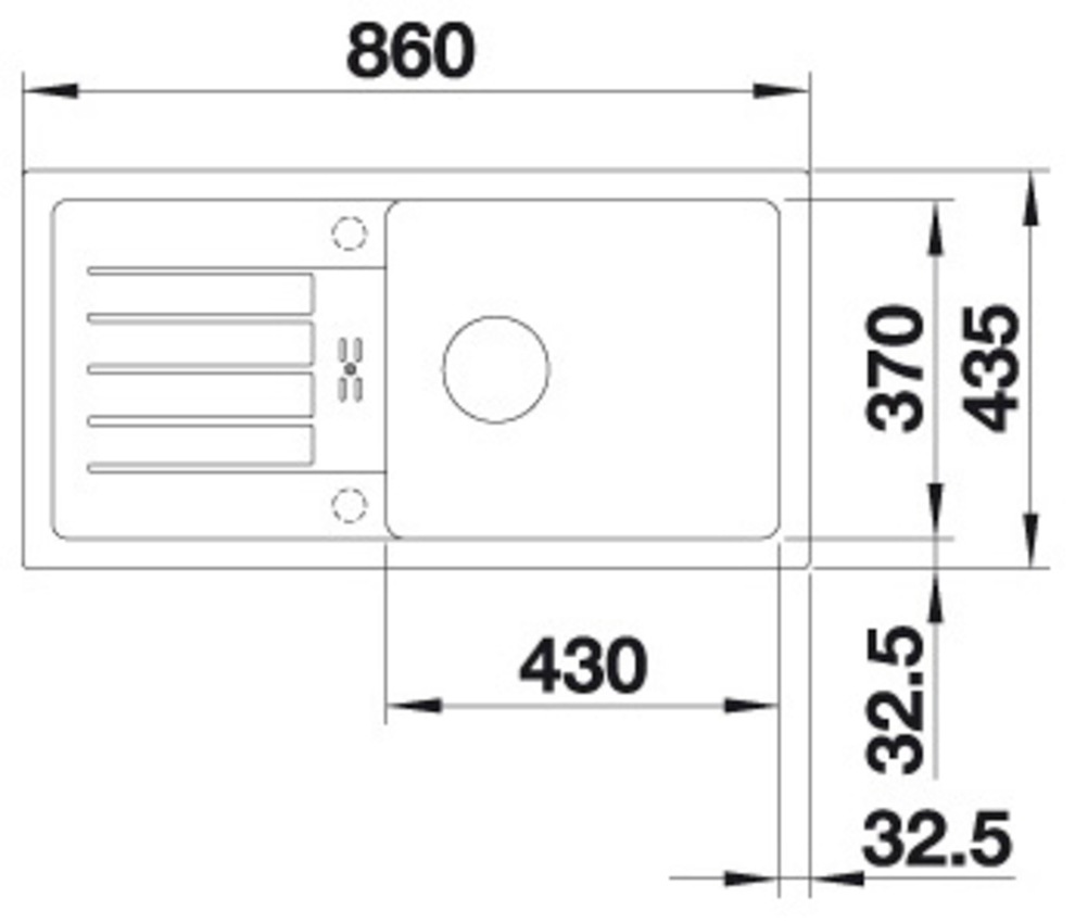 Blanco Granitspüle »FAVUM XL 6 S« 1 Stk. tlg. erhältlich in mehreren Farben