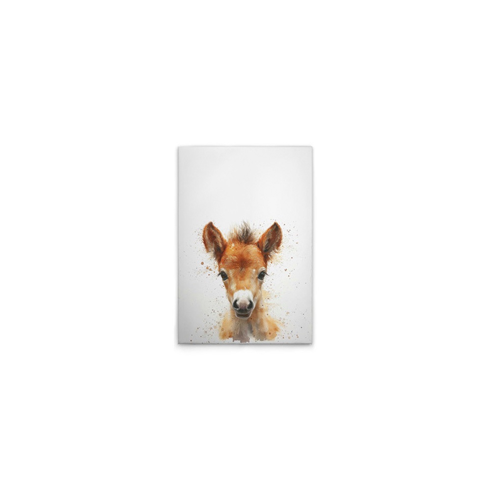 A.S. Création Leinwandbild »Foal - Wandbild Weiß Braun Beige Keilrahmen Kun günstig online kaufen