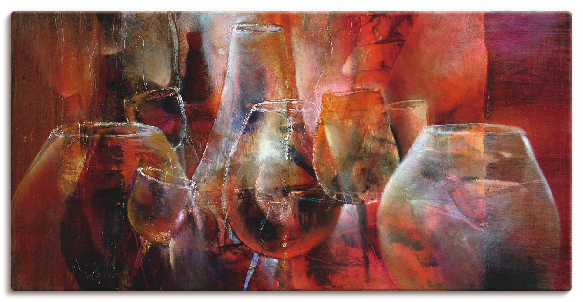 Artland Leinwandbild »Party«, Arrangements, (1 St.), auf Keilrahmen gespann günstig online kaufen