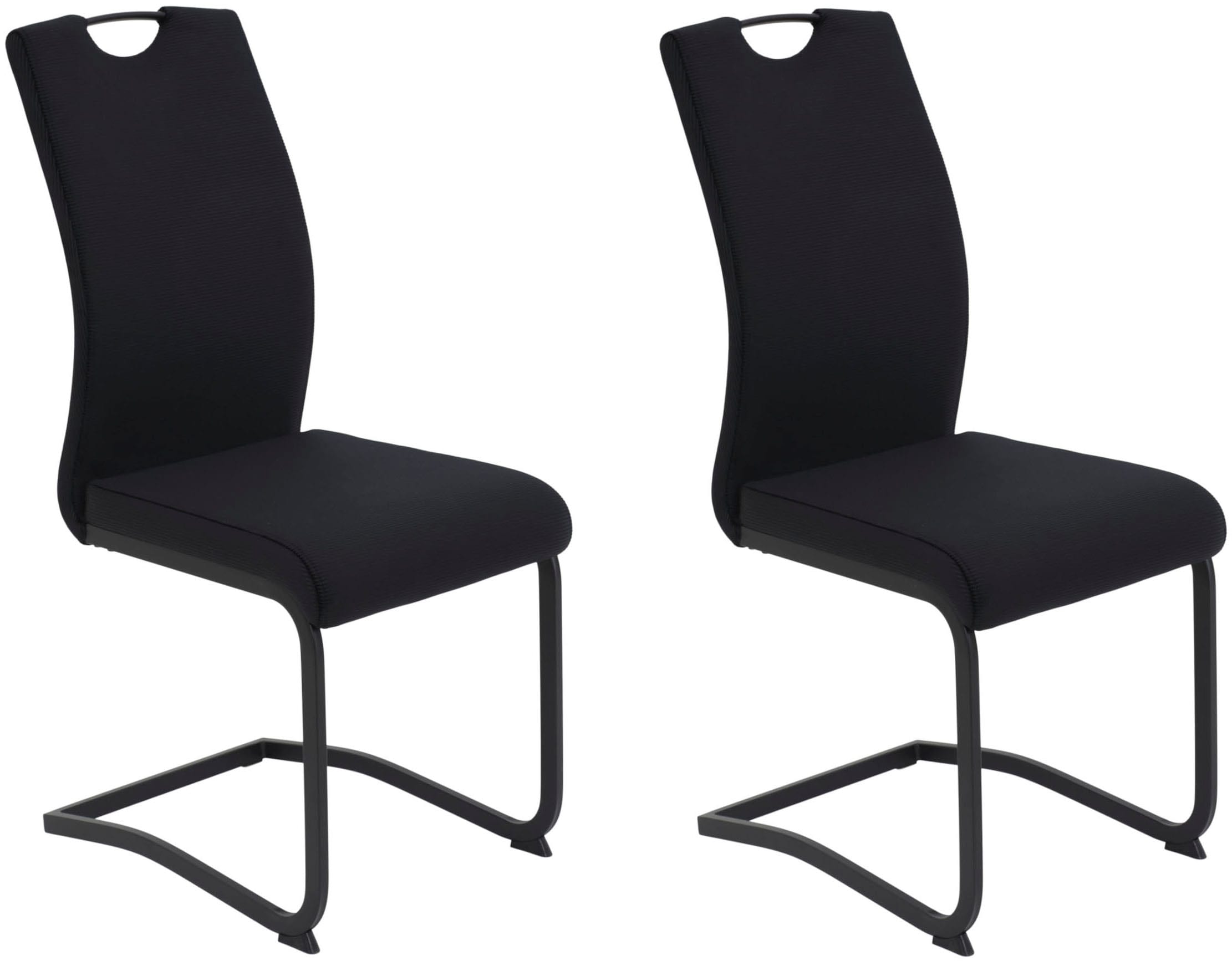 HELA Freischwinger »RIGA II«, (Set), 2 St., Samt-Cord, Freischwinger,Vierka günstig online kaufen