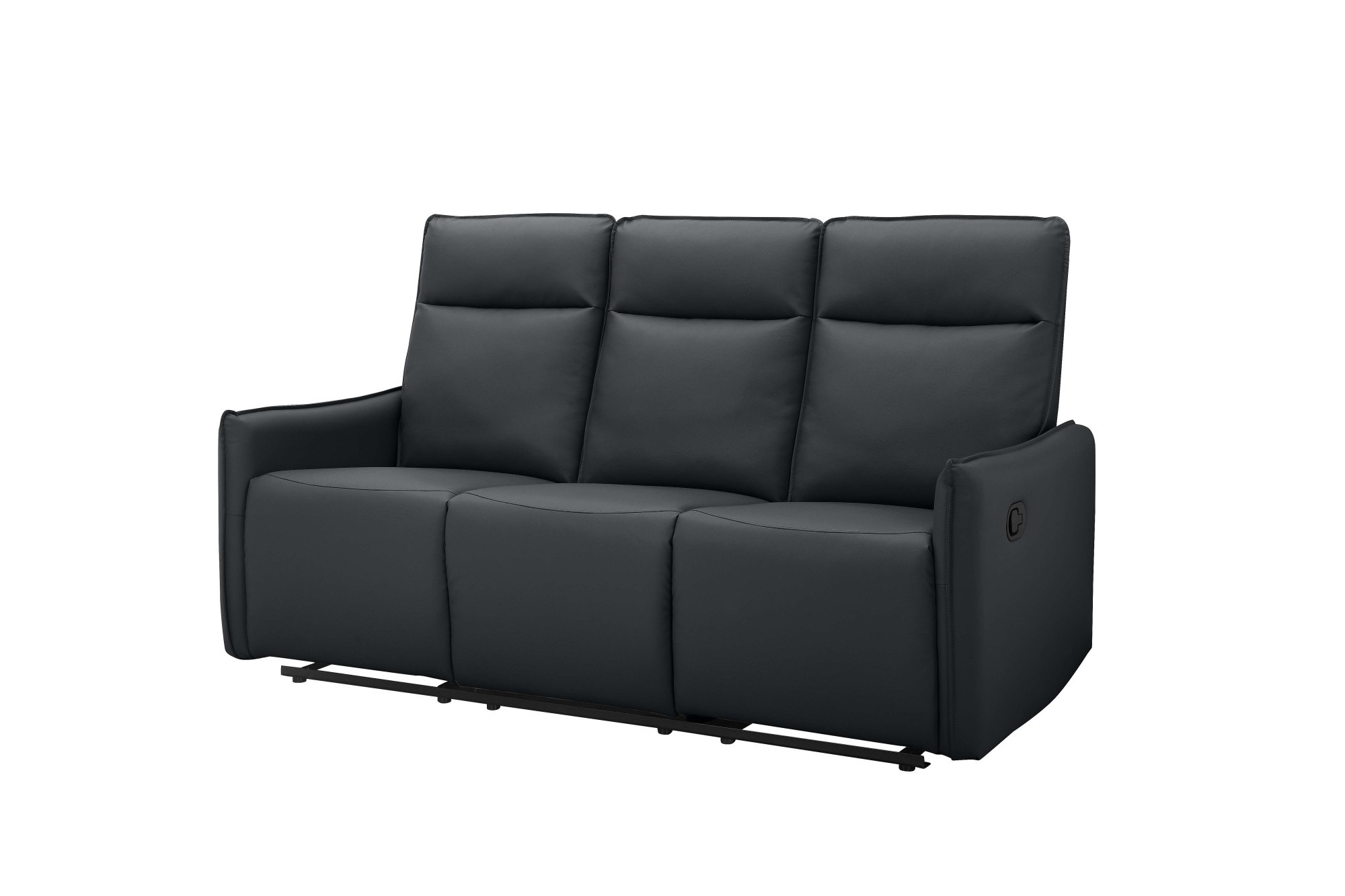 Dorel Home 3-Sitzer »Lugo, Kinosofa mit Reclinerfunktion in Kunstleder und Webstoff«, mit manueller Relaxfunktion in 2 Sitzen