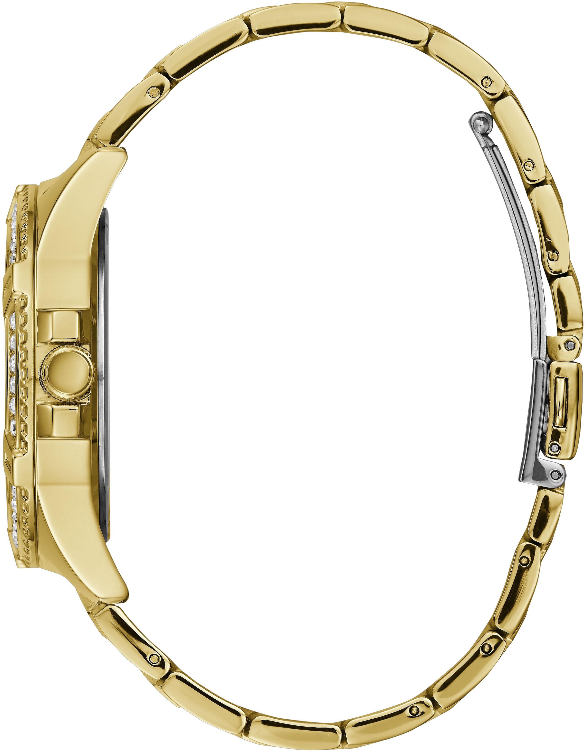 Guess Multifunktionsuhr »LADY FRONTIER«, Armbanduhr, Quarzuhr, Damenuhr