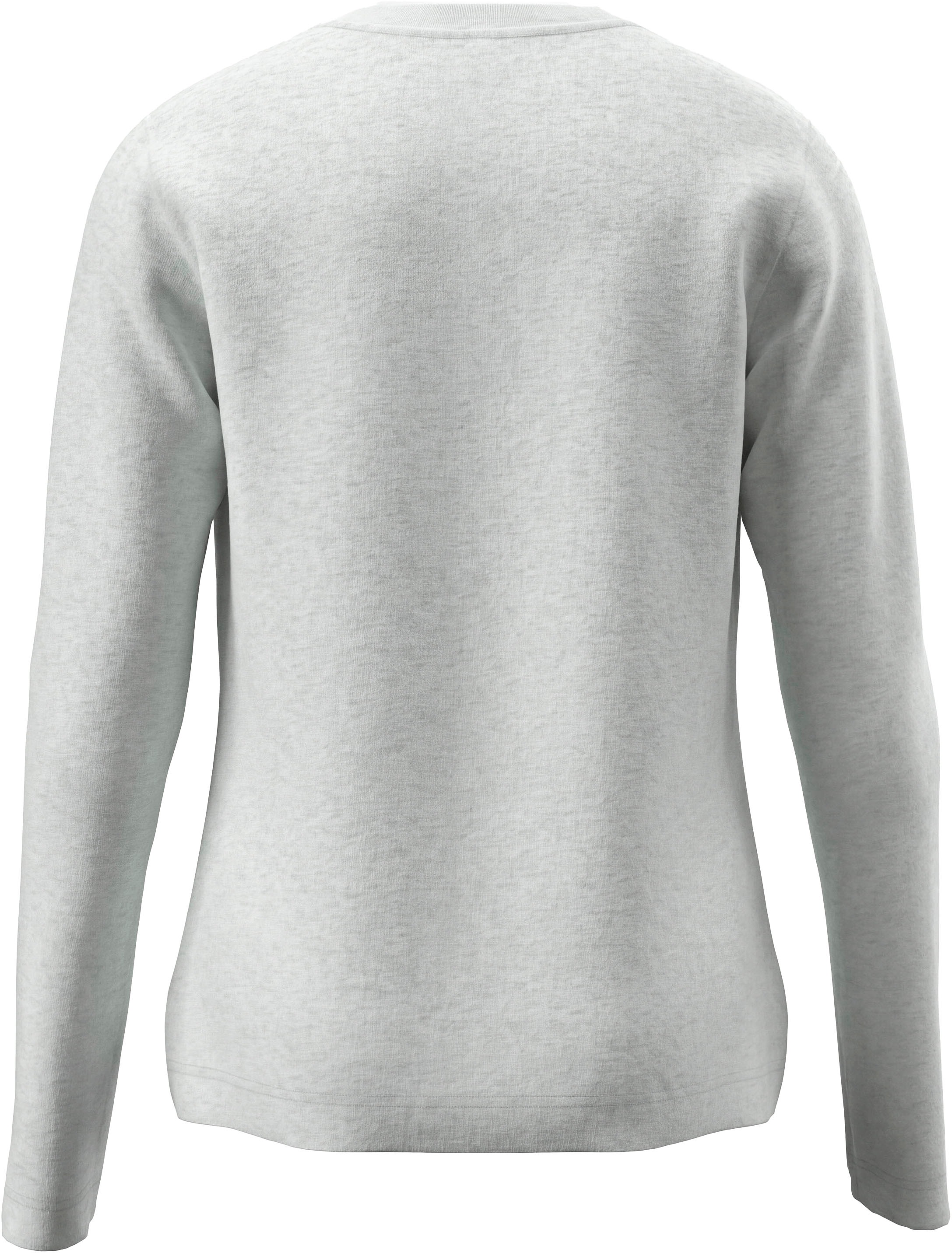 H.I.S Langarmshirt »3er Pack Shirts in modischen Farben« Packung, 3,  hüftlang, mit Rundhalsausschnitt, Basic-Passform