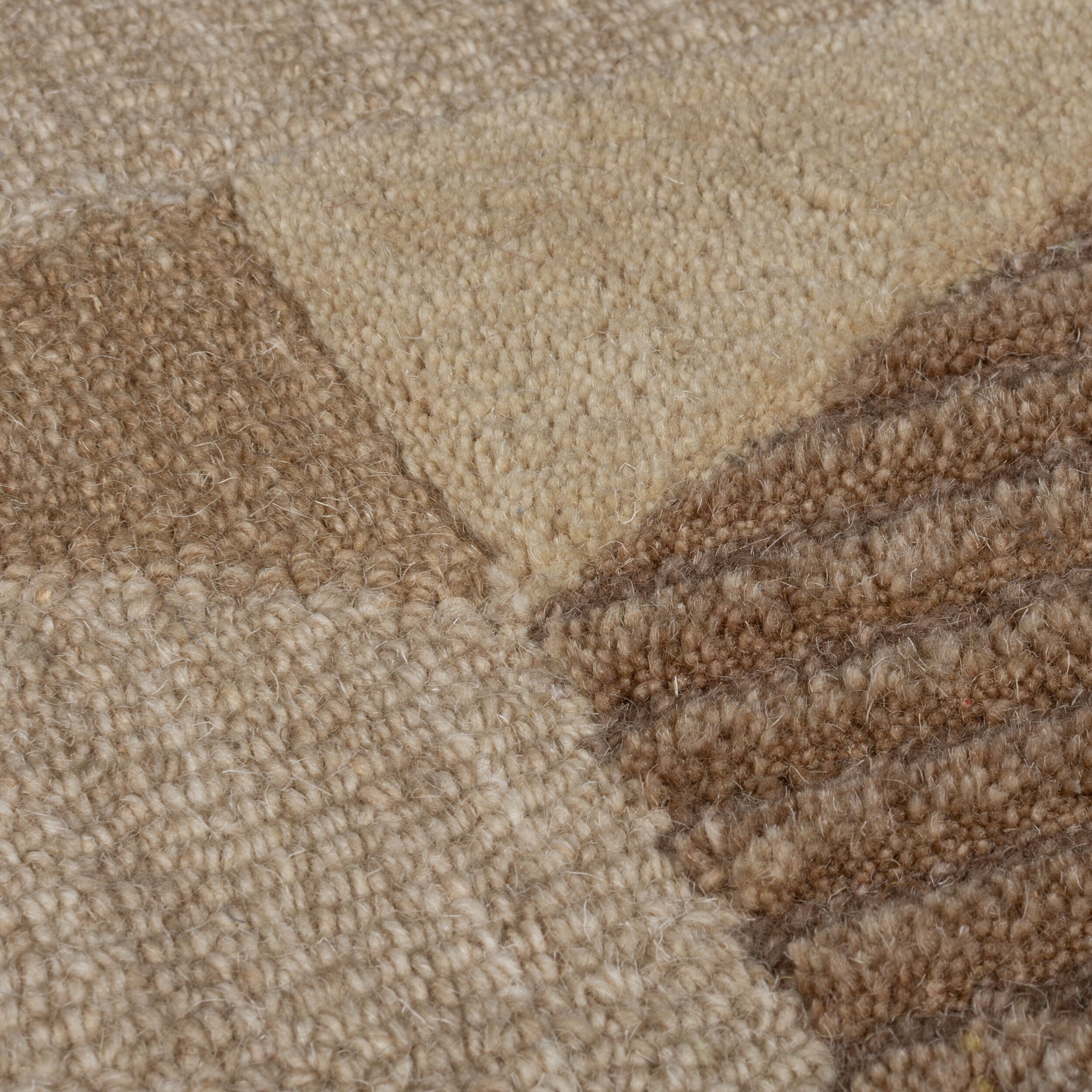 FLAIR RUGS Wollteppich »Asher«, rechteckig, 10 mm Höhe, Geometrischer moderner Wollteppich