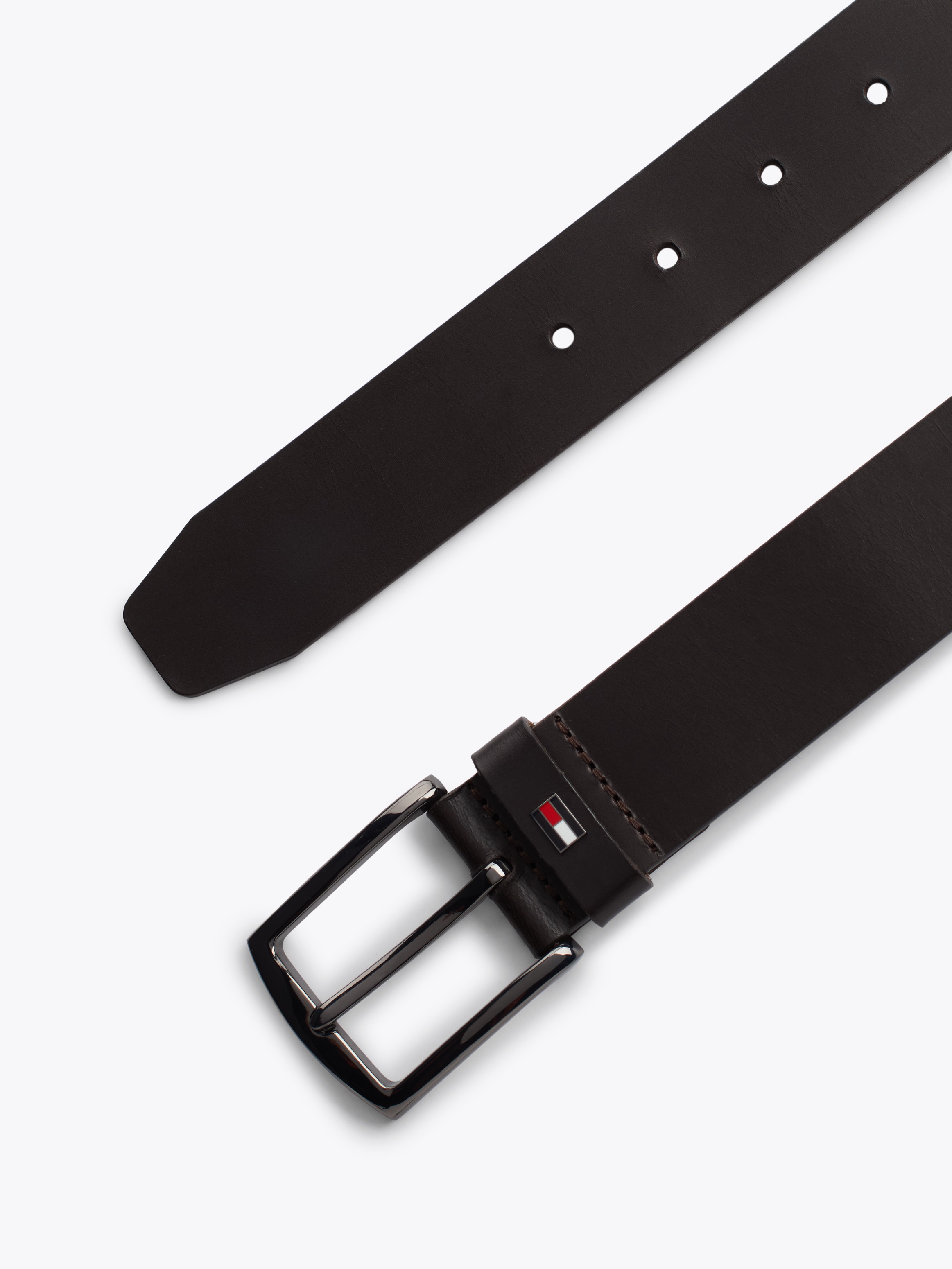 Tommy Hilfiger Ledergürtel »Denton 3.5 cm Extended«, mit Logoprägung