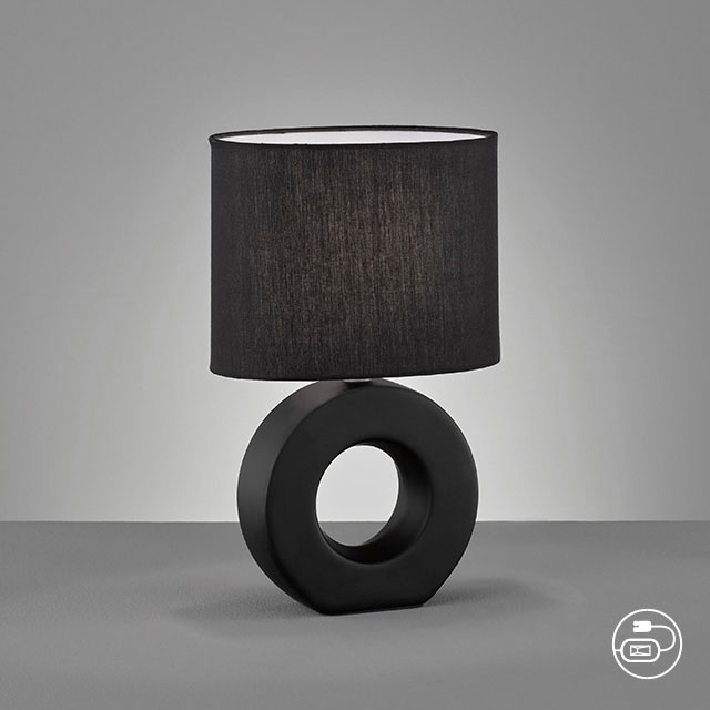 FISCHER & HONSEL Tischleuchte »Ponti«, 1 flammig, Leuchtmittel E14 | ohne Leuchtmittel