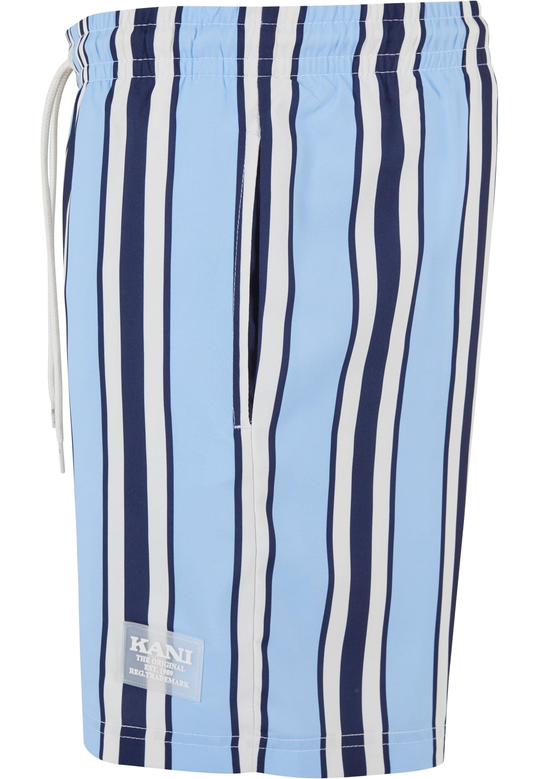 Karl Kani Badeshorts »Karl Kani Herren KM-SW013-090-26 Retro Striped Swim Shorts«