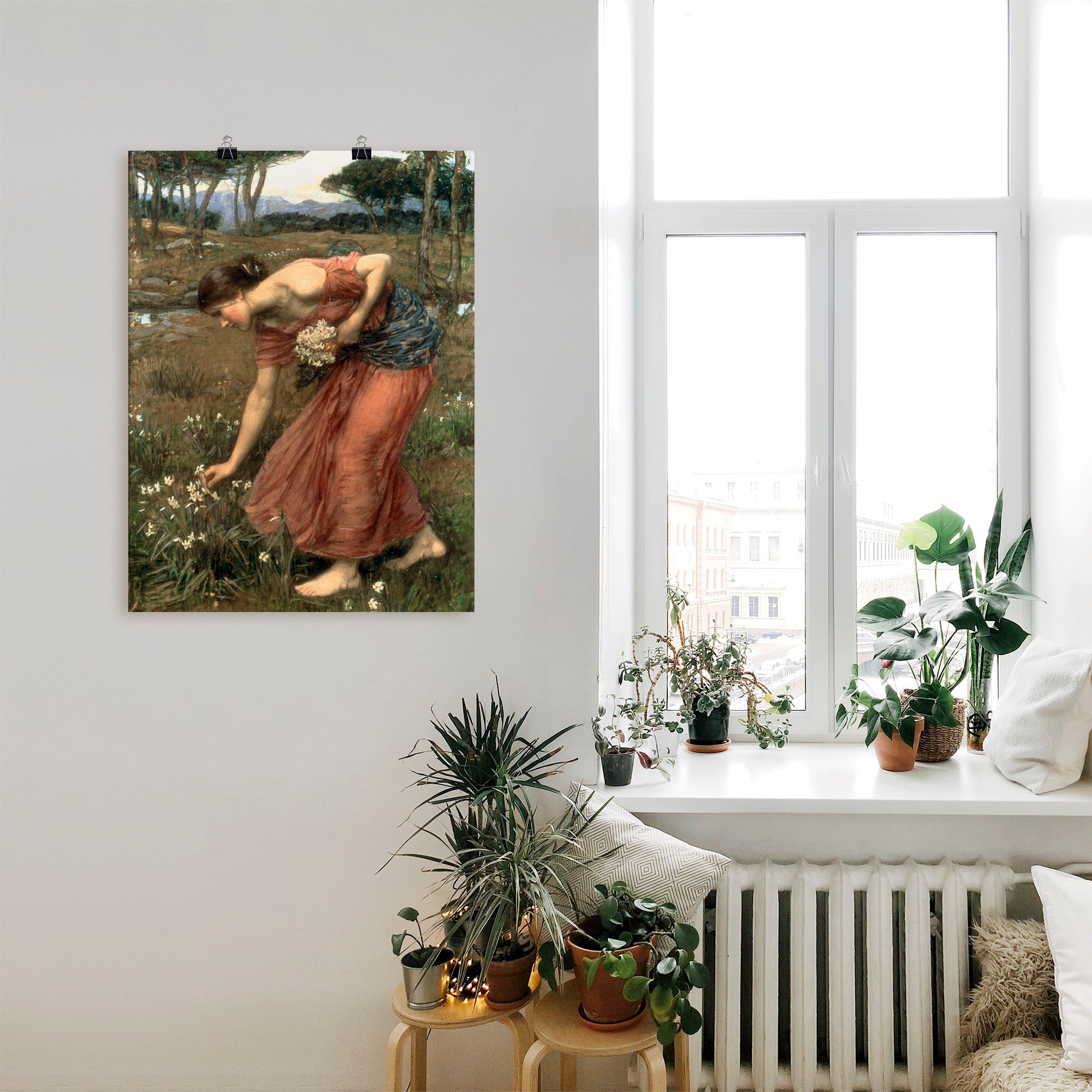 Artland Wandbild »Narziß«, Frau, (1 St.), als Leinwandbild, Poster in versc günstig online kaufen