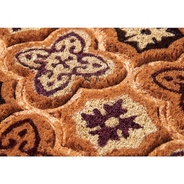 HANSE Home Fußmatte »Mix Mats Kokos Moroccan Tiles«, rechteckig, Kokos,  Schmutzfangmatte, Outdoor, Rutschfest, Innen, Kokosmatte, Flur bequem und  schnell bestellen