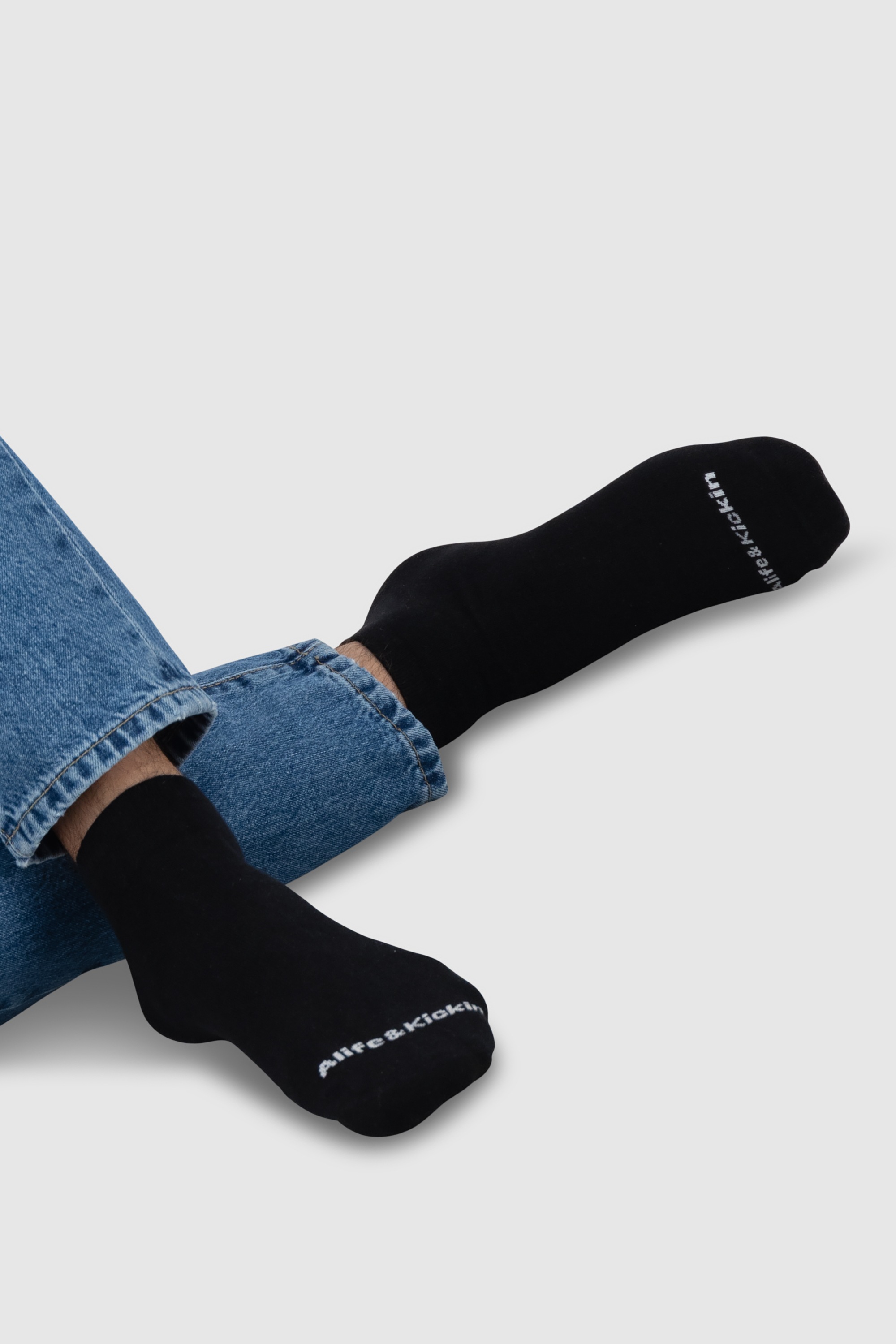 Alife & Kickin Sneakersocken »Herren 6 PACK - JanAK«, (Spar-Set), kurze Basic Sneakersocken, aus Baumwolle mit weichem Bund