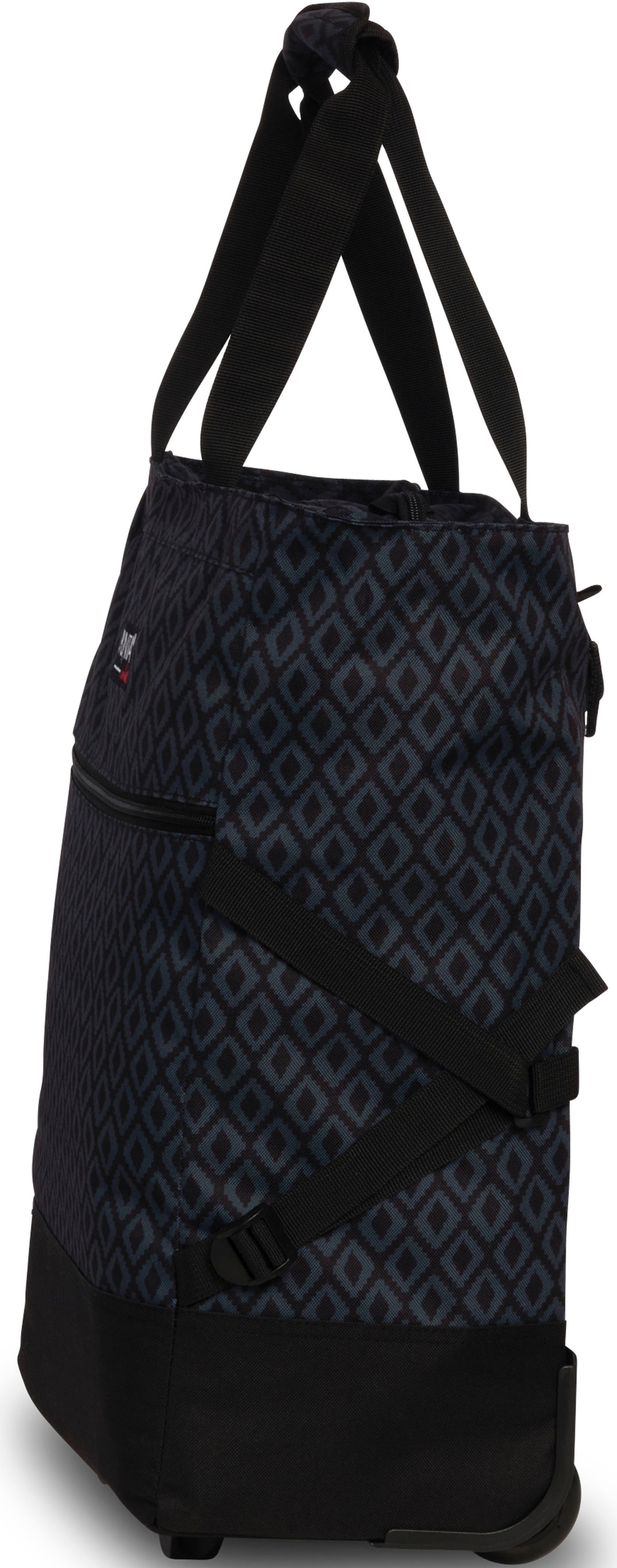 fabrizio® Einkaufstrolley »Punta-Wheel-Shopping-Roller«, (1 tlg.), edler Look mit grau/schwarz Muster