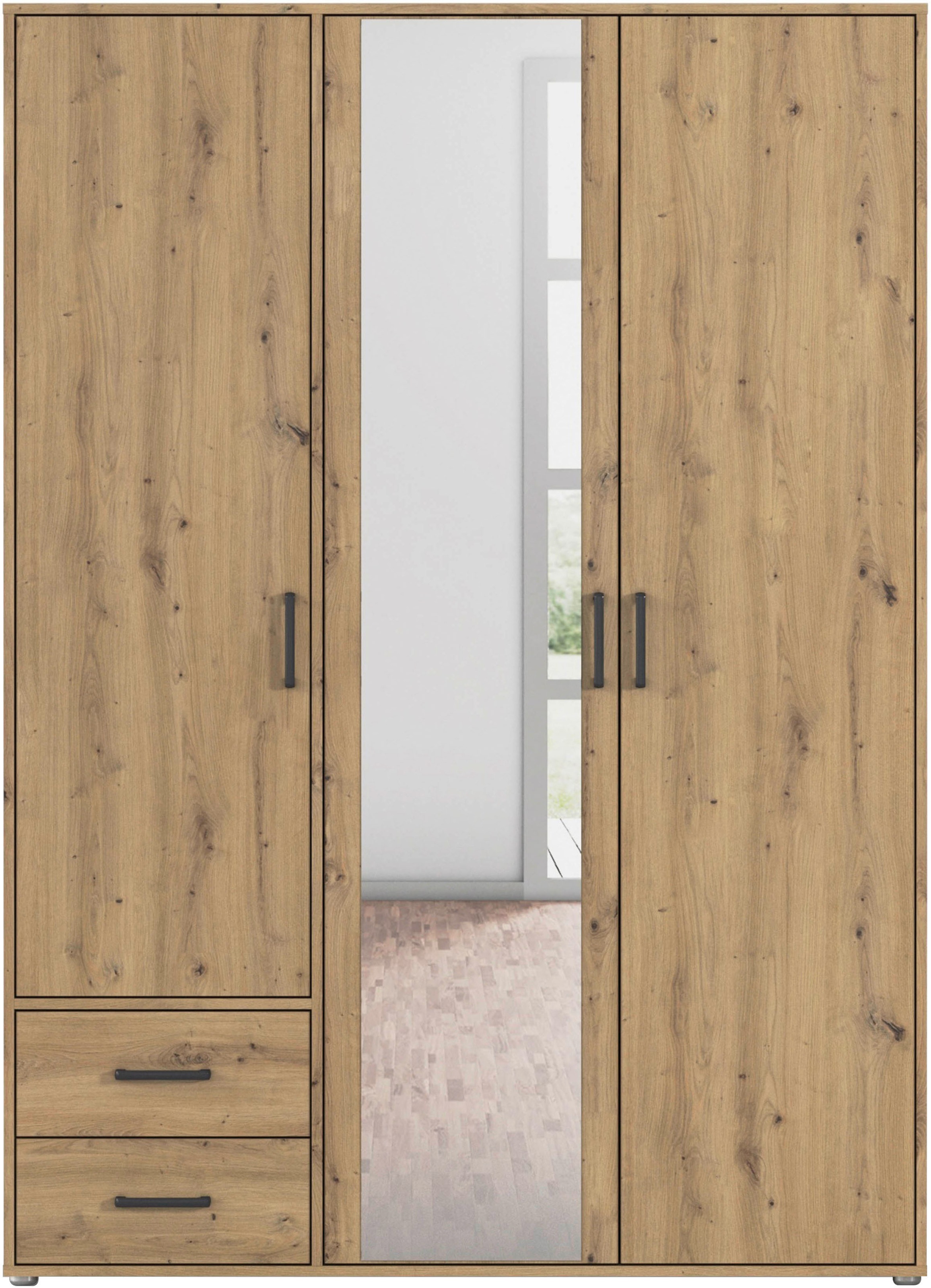 rauch Drehtürenschrank »Voyager«, (in 3 verschiedenen Ausstattungen BASIC/C günstig online kaufen