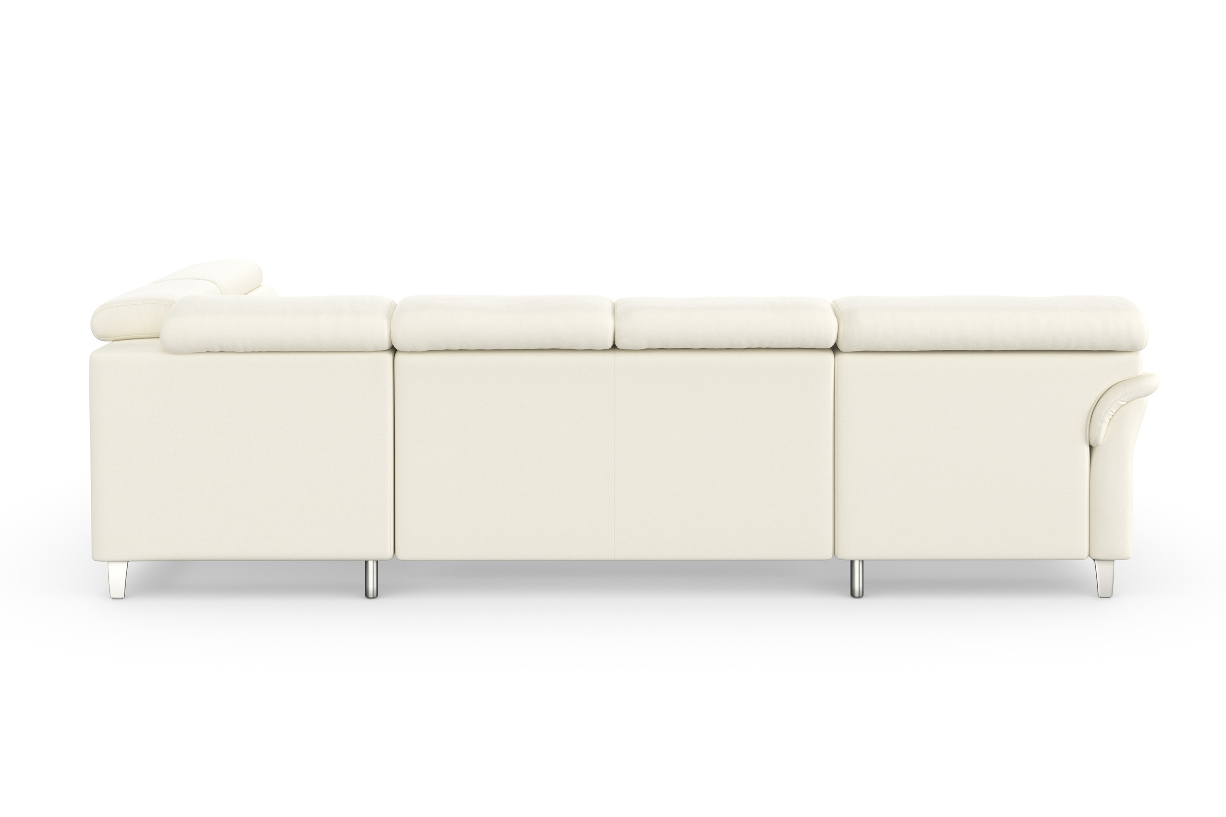 sit&more Wohnlandschaft »Marano U-Form«, inklusive Kopfteilverstellung, wahlweise mit Bettfunktion, Bettkasten