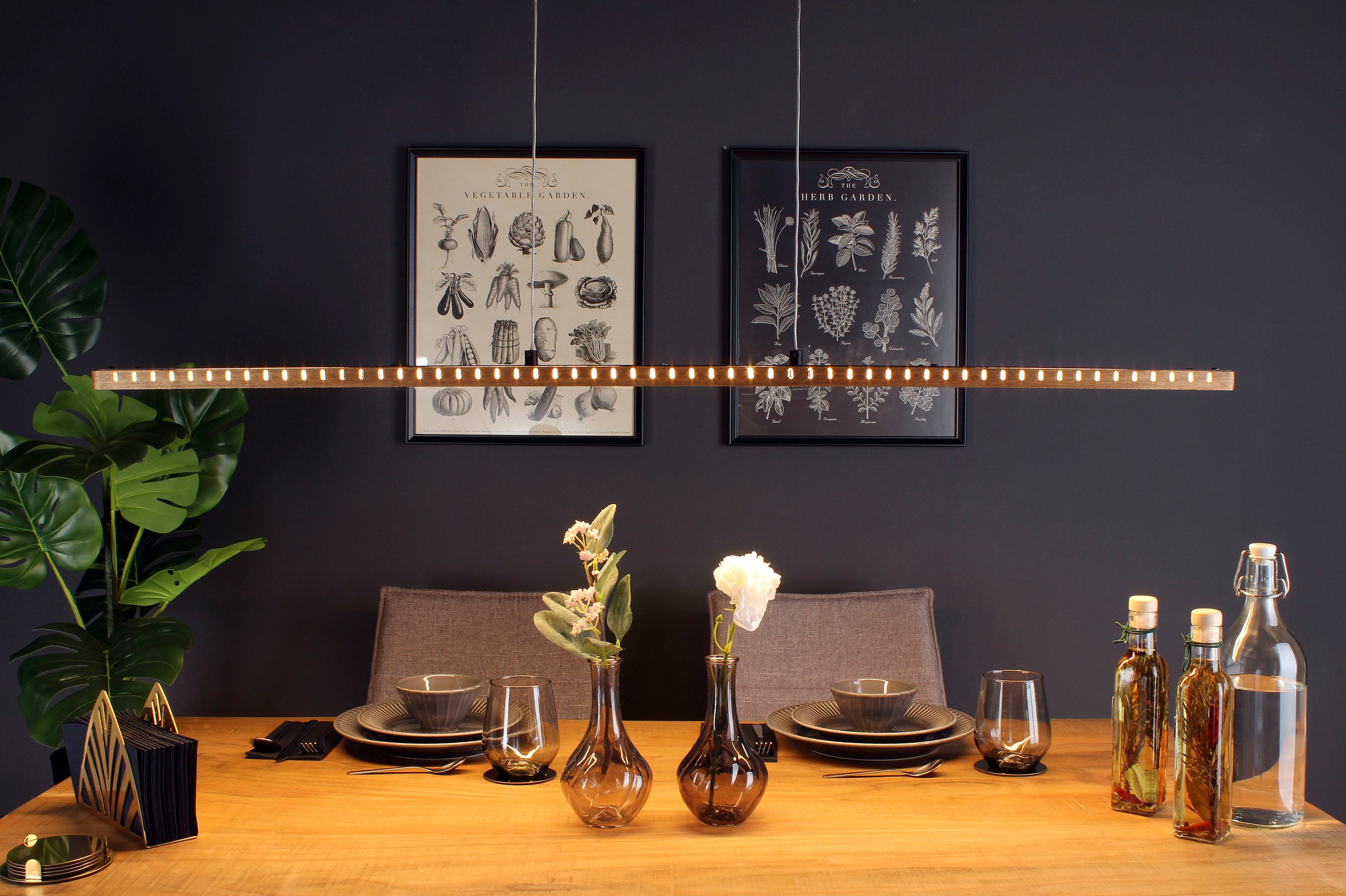 LUCE Design LED Pendelleuchte »Solaris«, Leuchtmittel LED-Modul | LED fest integriert