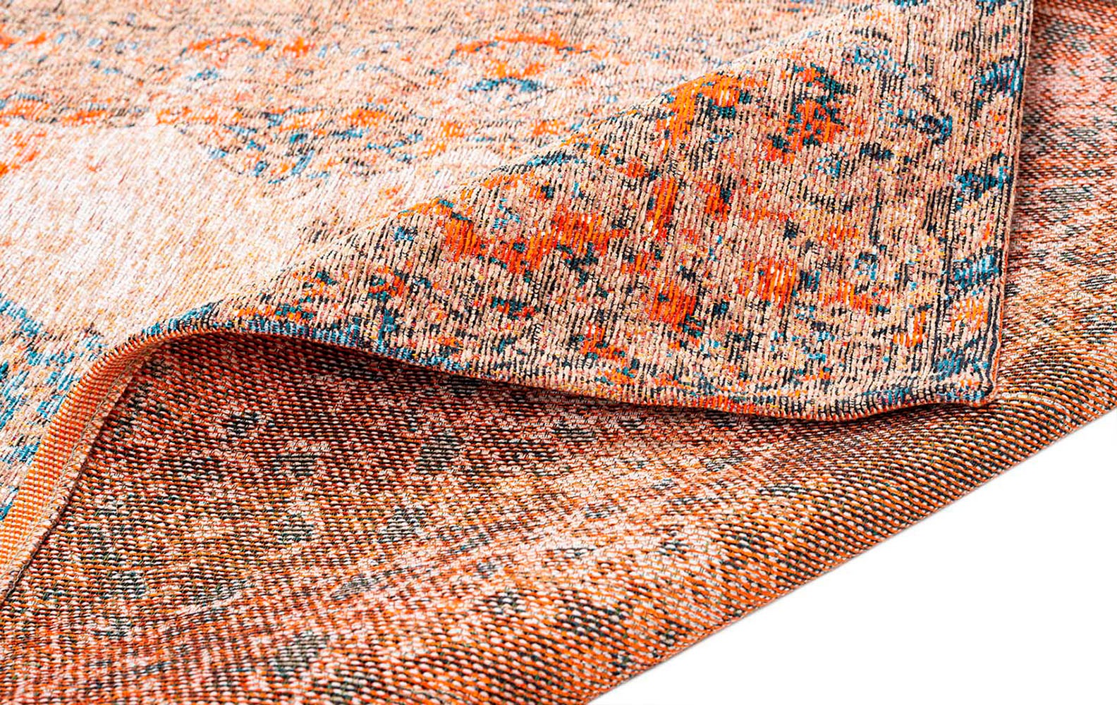 TOM TAILOR HOME Teppich »Funky Orient Kirman«, rechteckig, 5 mm Höhe, Kurzflor, Orient-Optik, Vintage Design