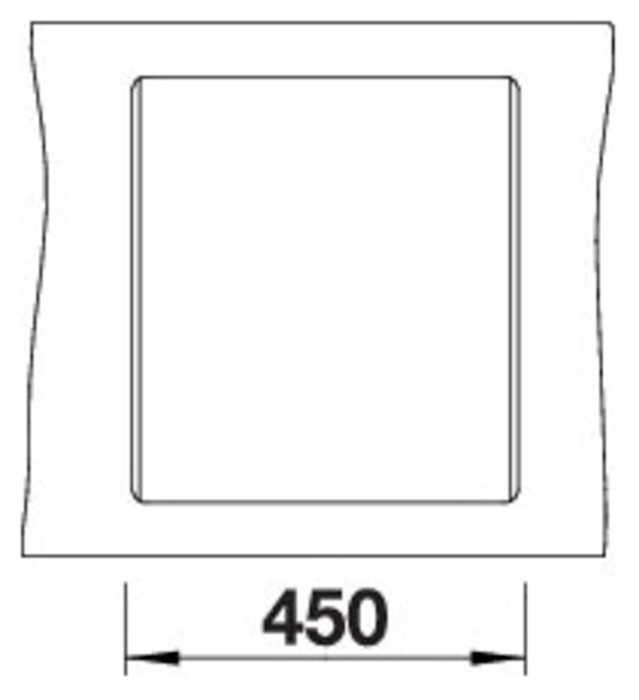Blanco Granitspüle »DALAGO 45-F« 1 Stk. tlg. erhältlich in mehreren Farben