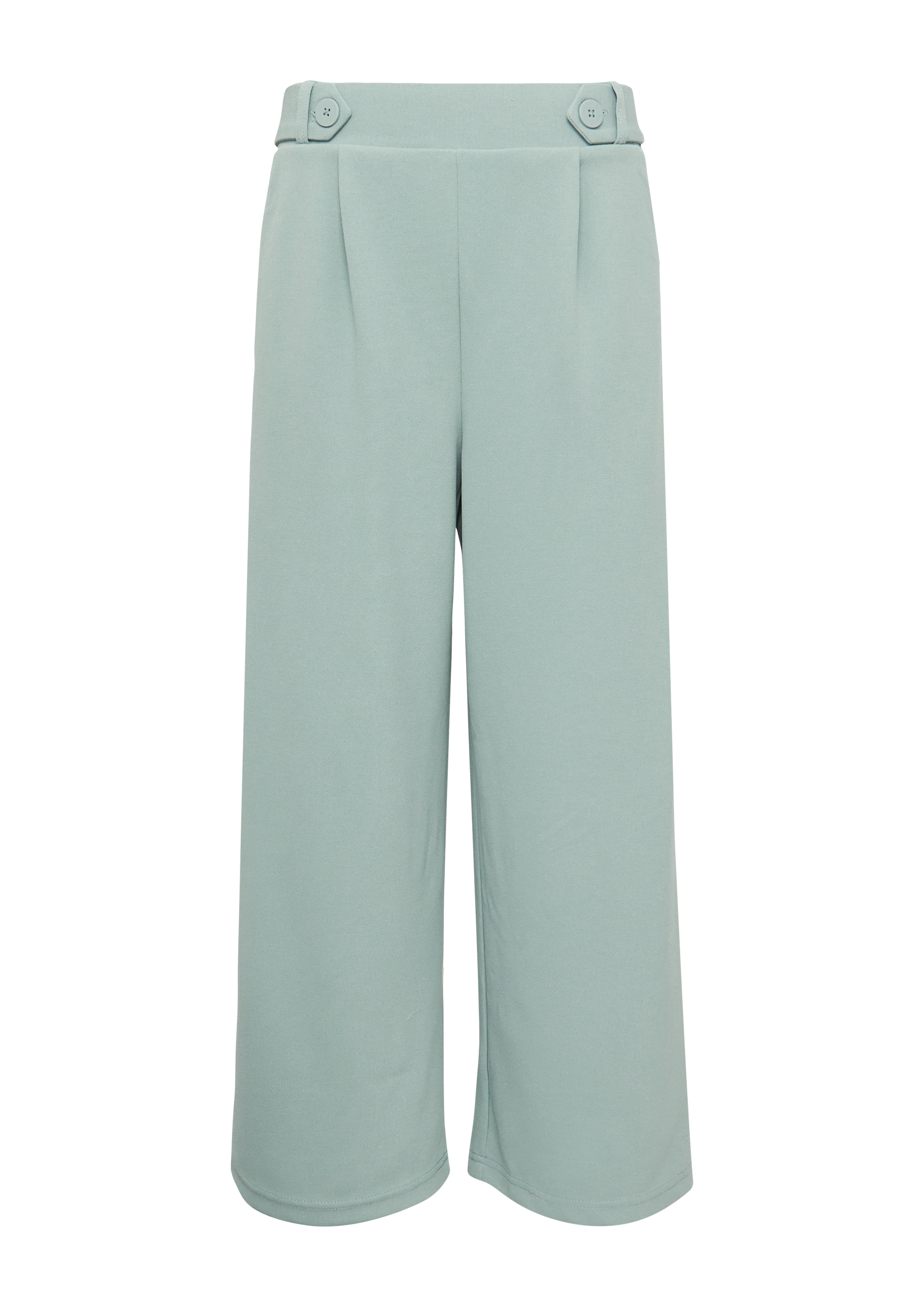 QS Culotte, mit Knopf-Design am Bund