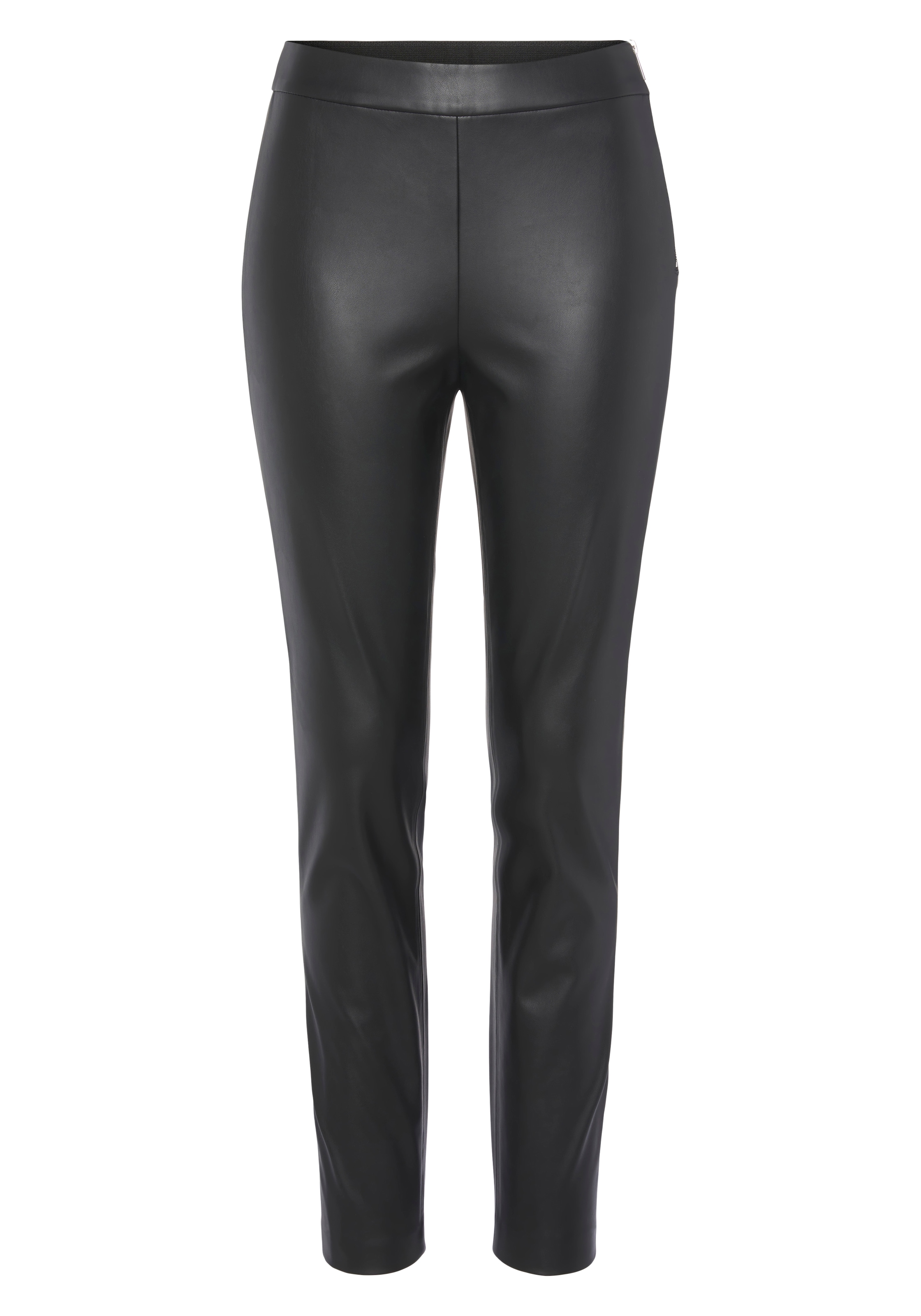 BOSS ORANGE Leggings »Taslimah Premium Damenmode«, mit seitlichem Reißverschluss