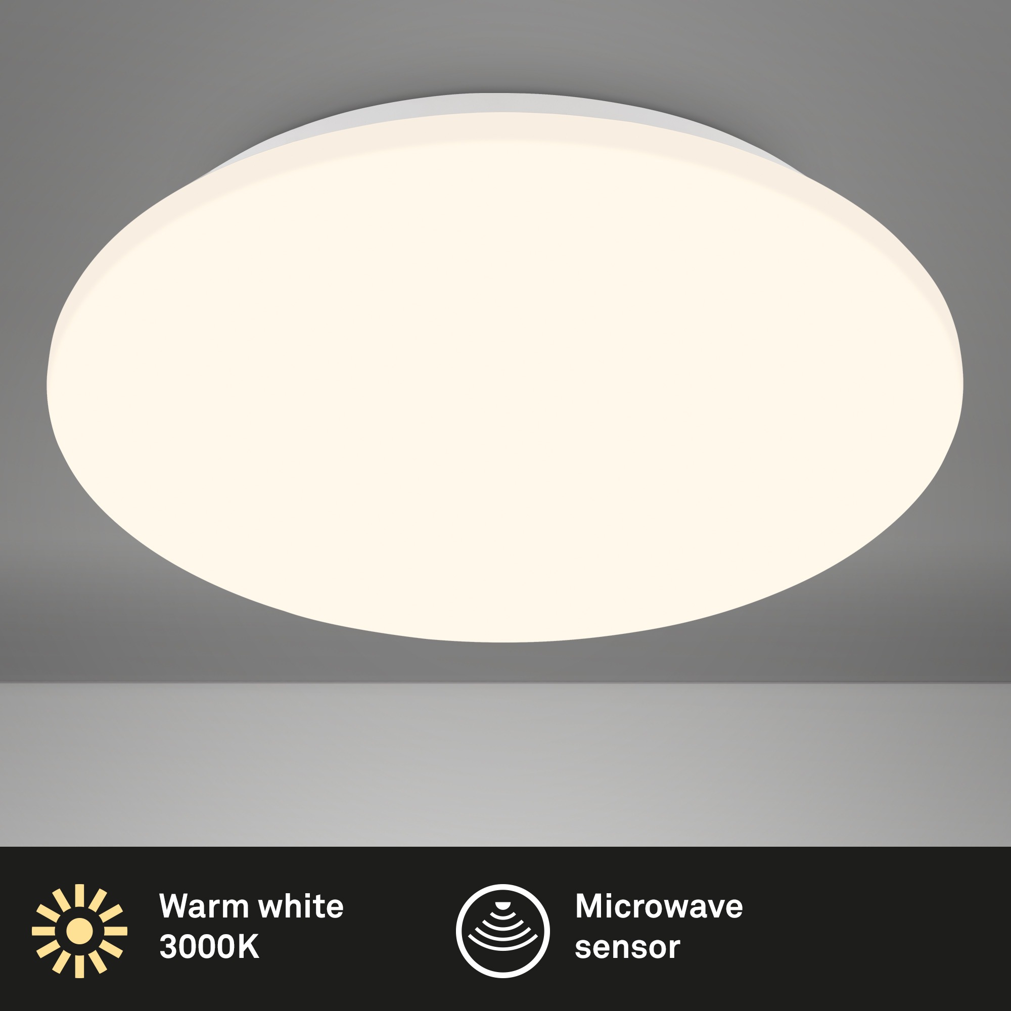 Briloner Leuchten Deckenleuchte »EKOS«, mit 24 Watt LED fest verbaut, inkl. günstig online kaufen