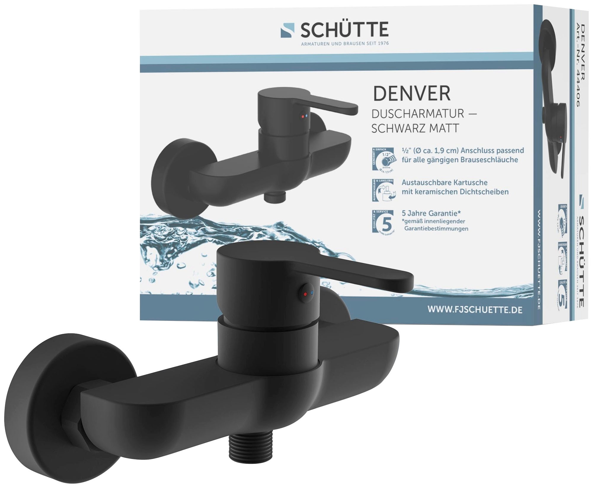 Schütte Badarmatur »2-teilige Serie DENVER«, (Set)