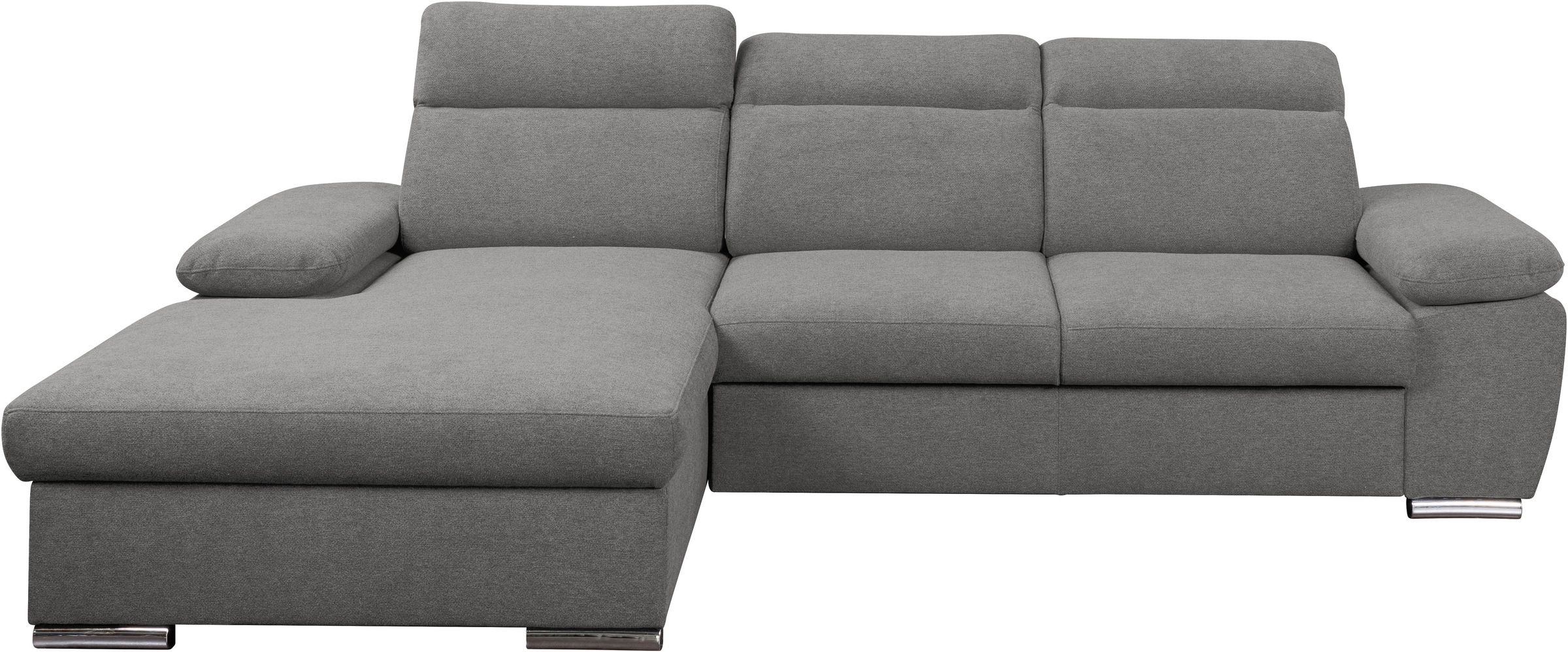 WERK2 Ecksofa »Palma modernes Schlafsofa mit Bettkasten, L-Form, B/T 282/18 günstig online kaufen